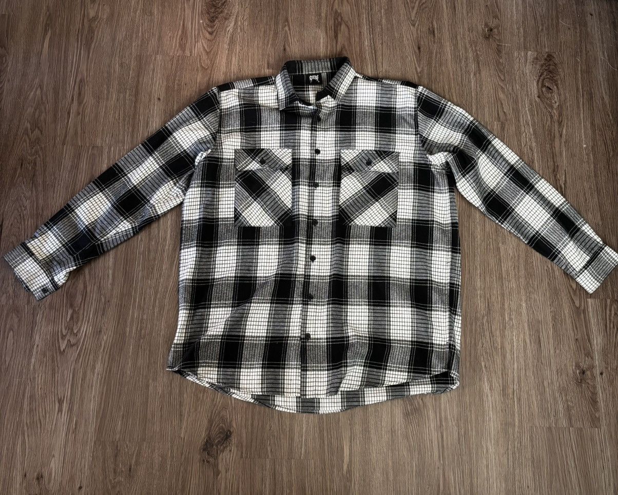 Revenge Revenge Flannel Overshirt Size US L / EU 52-54 / 3 - 3 Thumbnail