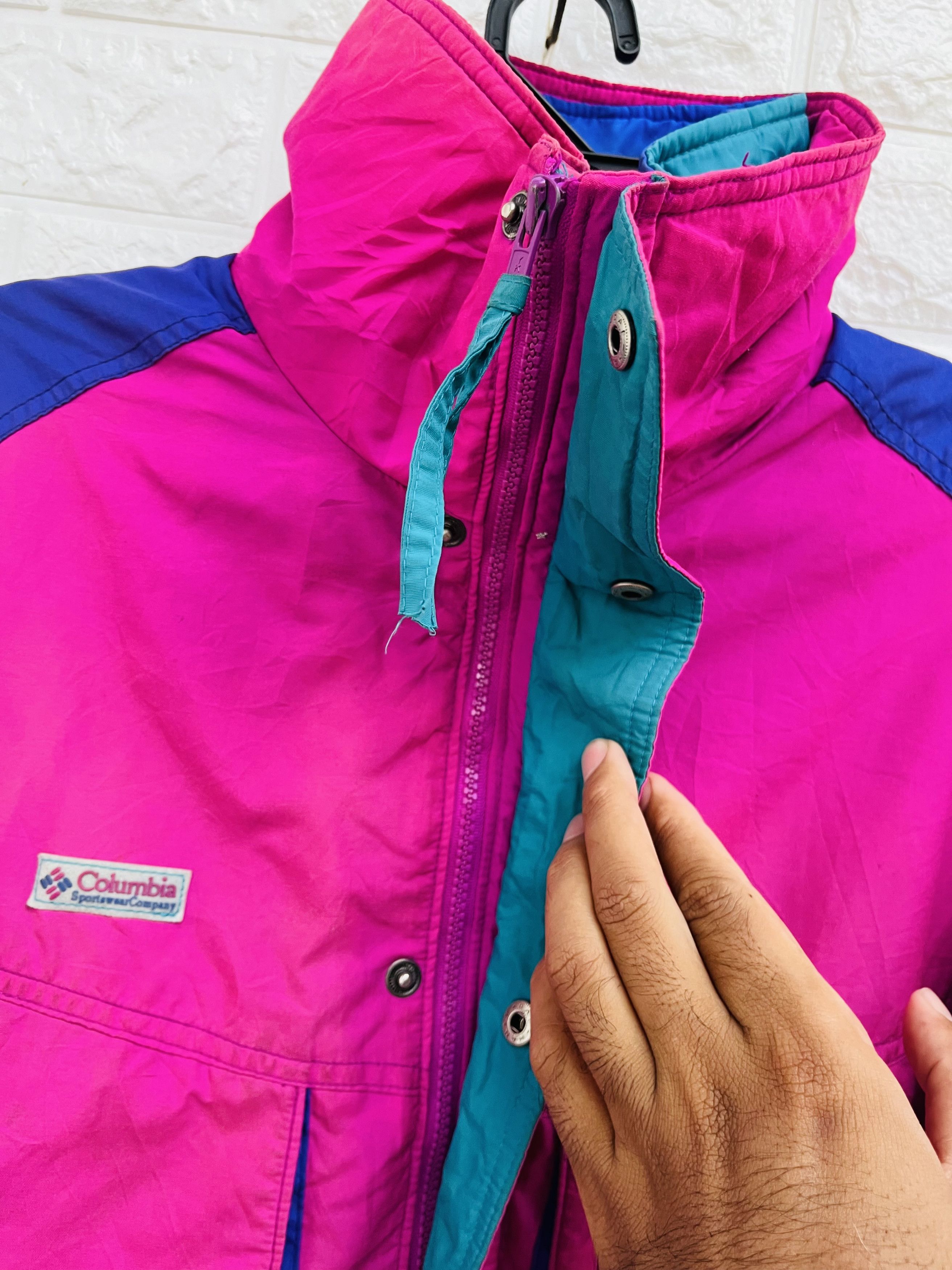 Columbia × Japanese Brand Vintage Columbia Powder Keg Riverse Big Pocket Style Size US M / EU 48-50 / 2 - 7 Thumbnail