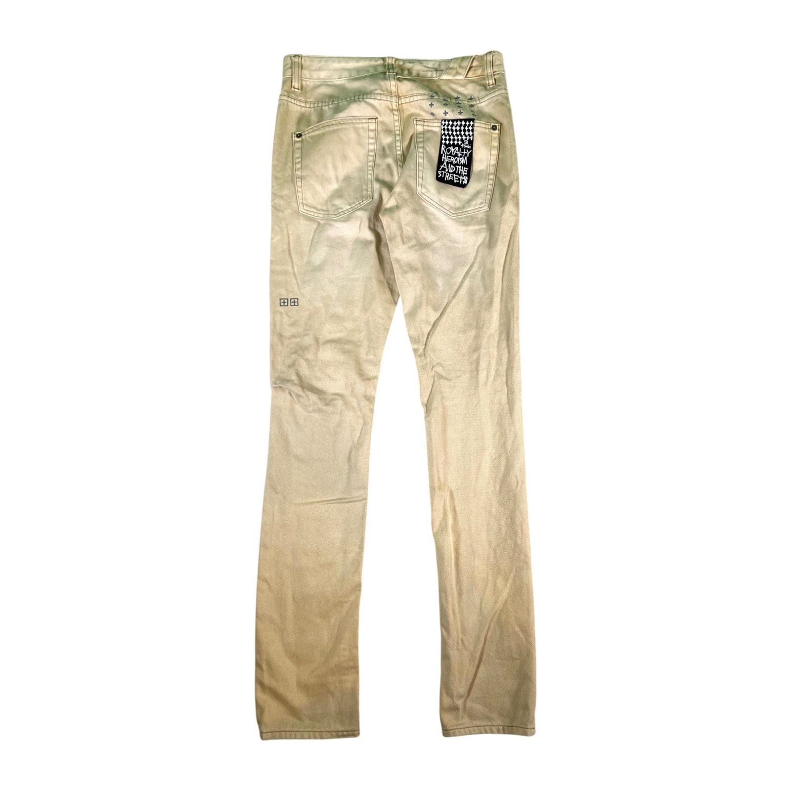 Ksubi Ksubi Ripped Tan Jeans Size US 28 / EU 44 - 2 Thumbnail