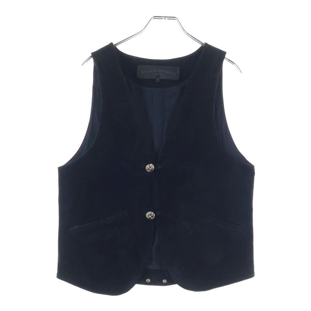 Chrome Hearts CHROME HEARTS CLASSIC SUD Cross Button Vest | Grailed