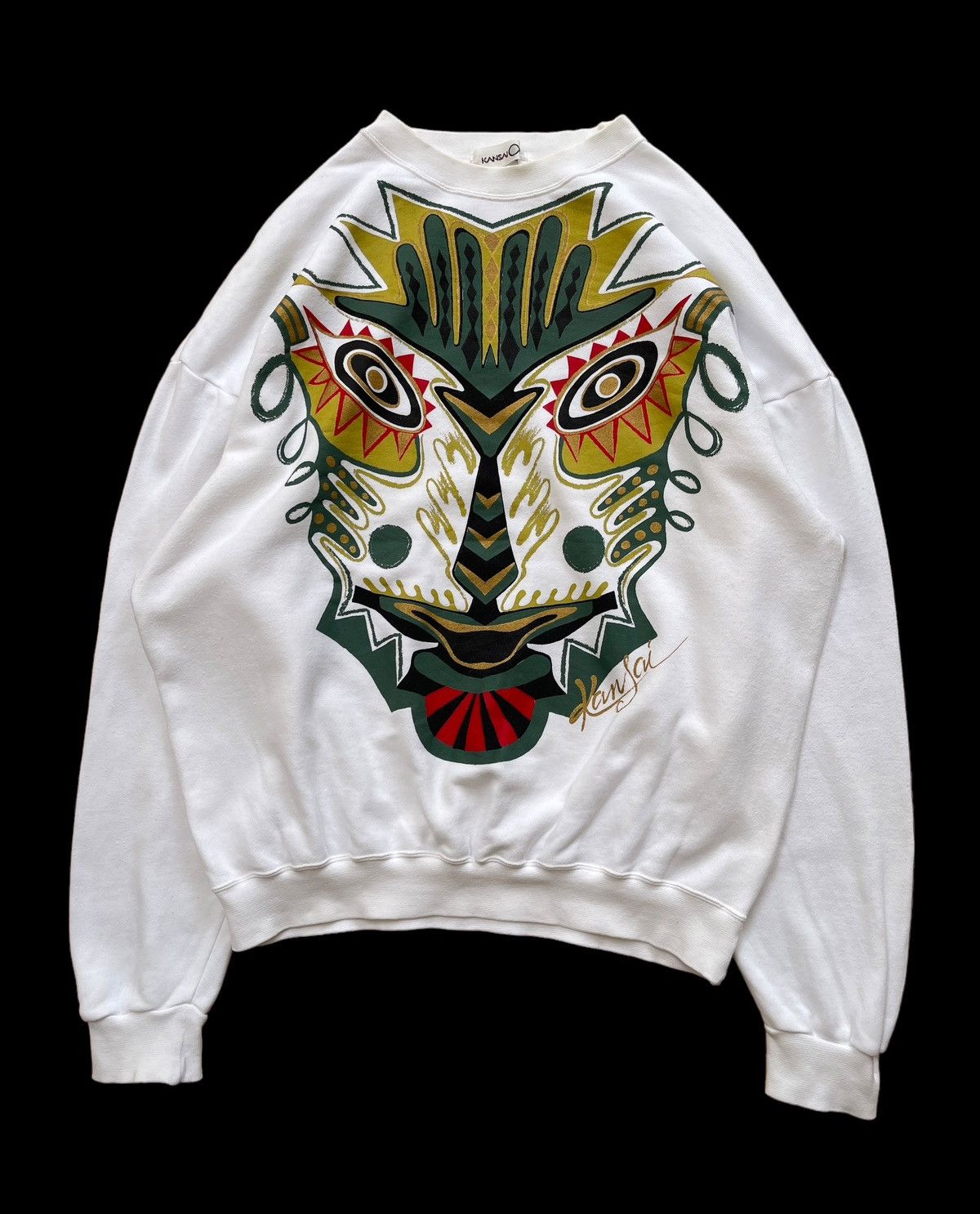 Kansai Yamamoto Vintage Kansai O2 Crewneck Sweatshirt Size US M / EU 48-50 / 2 - 3 Thumbnail