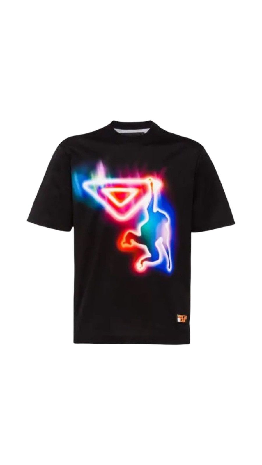 Prada Prada Neon Dunk Graphic T-Shirt SZ EU 56 / US XL Excellent Size US XL / EU 56 / 4 - 3 Thumbnail