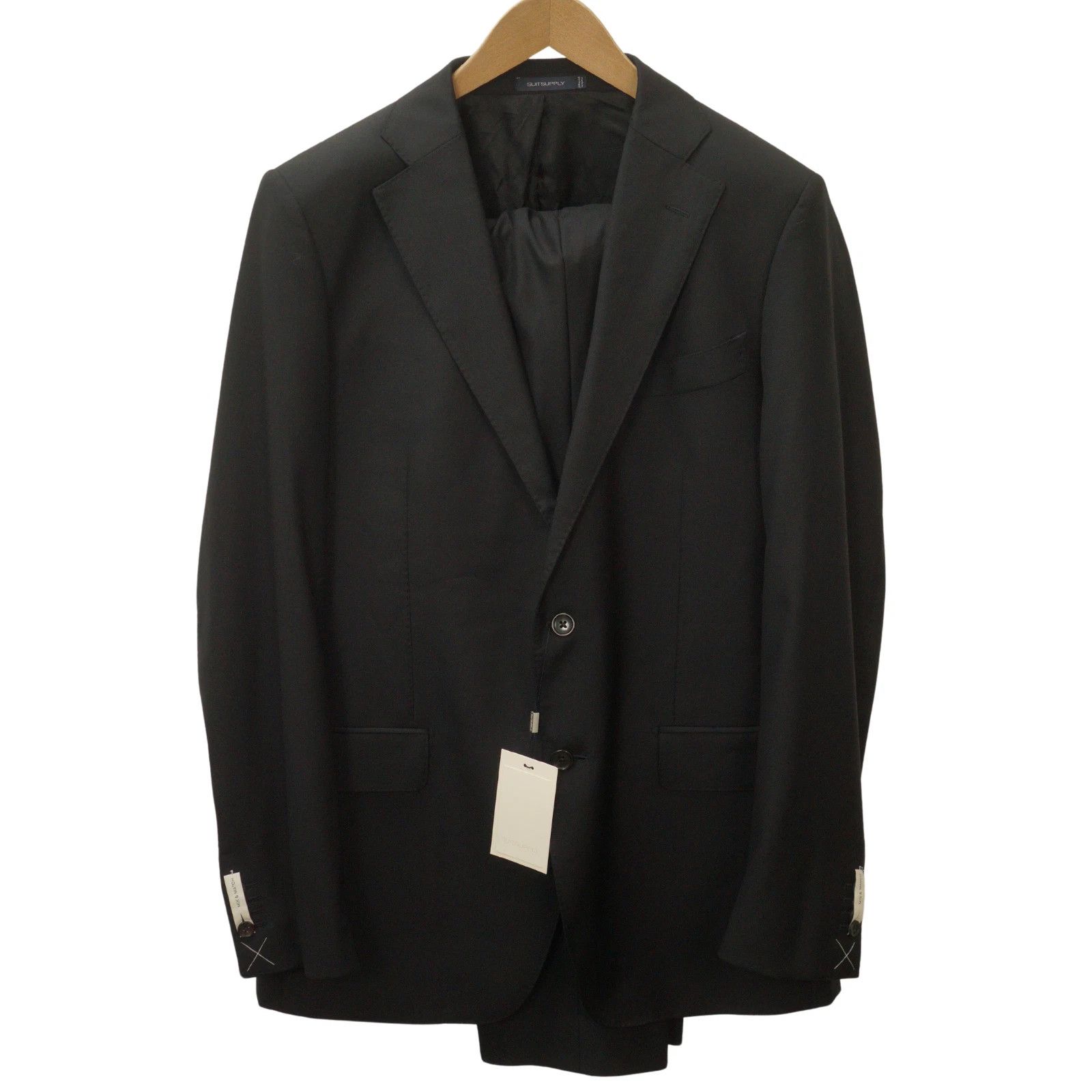 Suitsupply Men Suitsupply Suit Lazio Single Breasted Wool S110 UK/US46L Size 46L - 1 Thumbnail