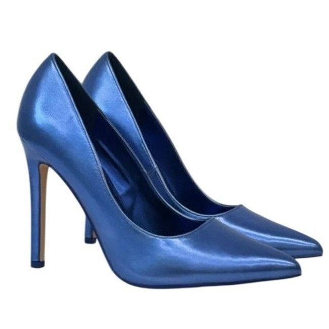 Other OLIVIA FERGUSON / Royal / Metallic Blue / Pointed-Toe/ Stil Size US 8 / IT 38 - 1 Thumbnail