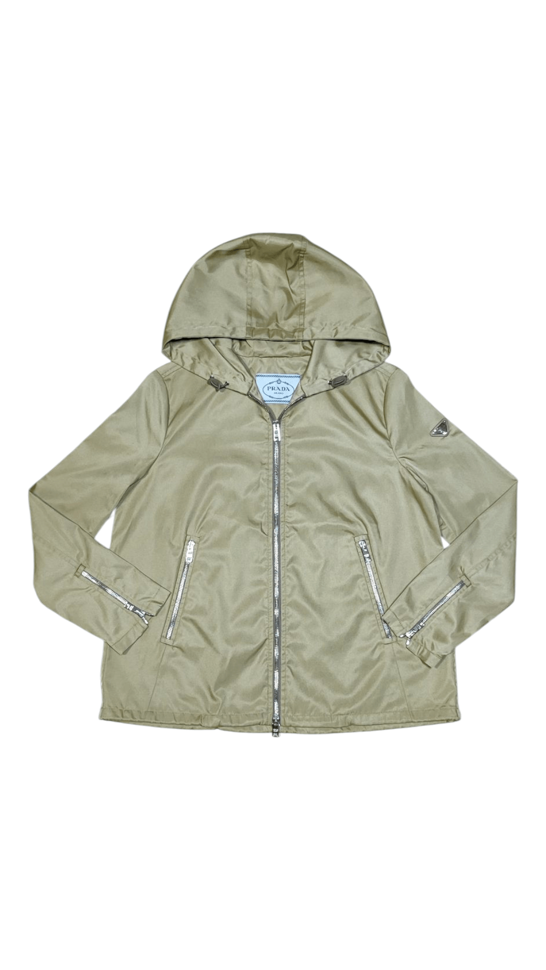 Prada PRADA Prada Zip-up Hoodie Women's Size L / US 10 / IT 46 - 4 Thumbnail