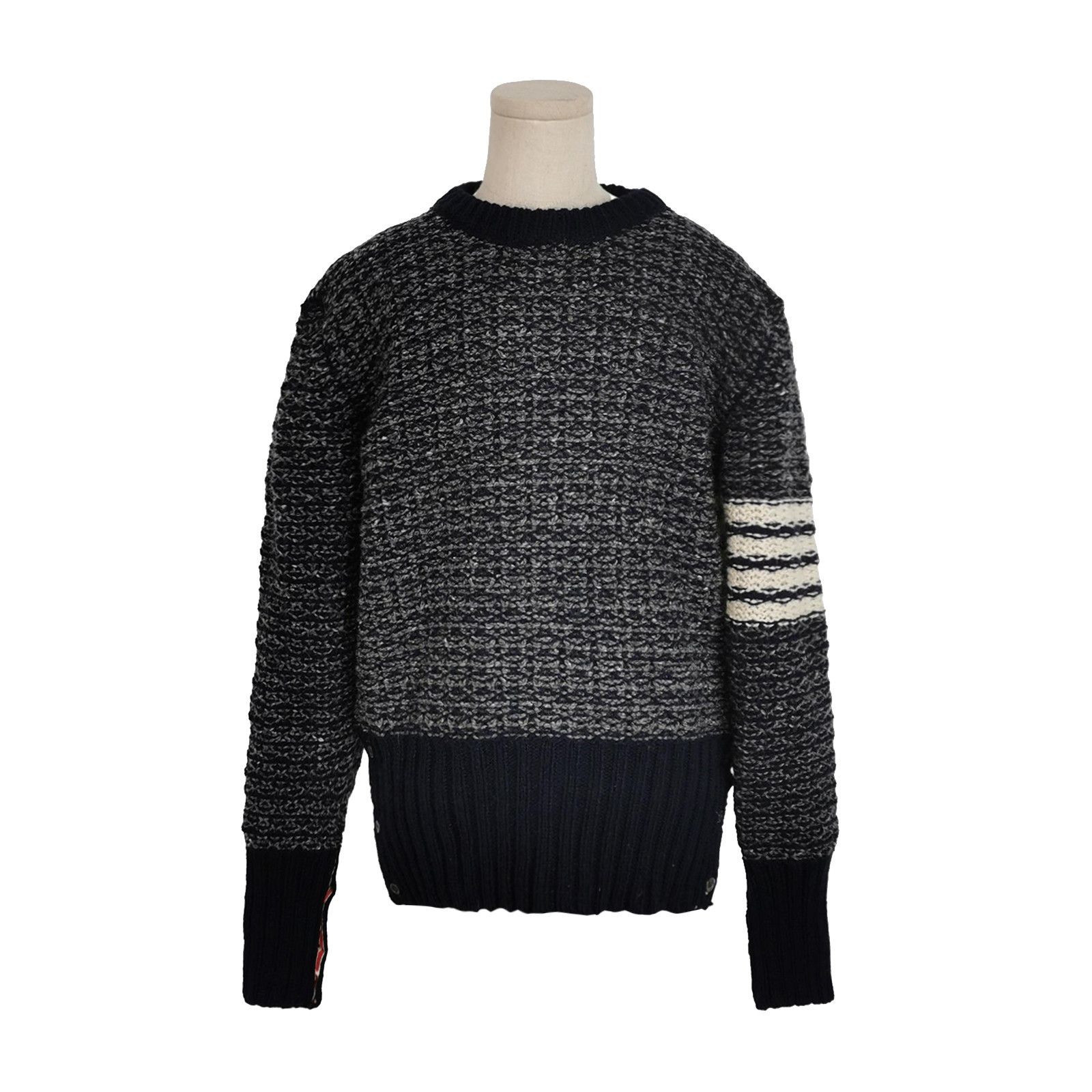 Thom Browne Wool Crewneck Sweater S/38