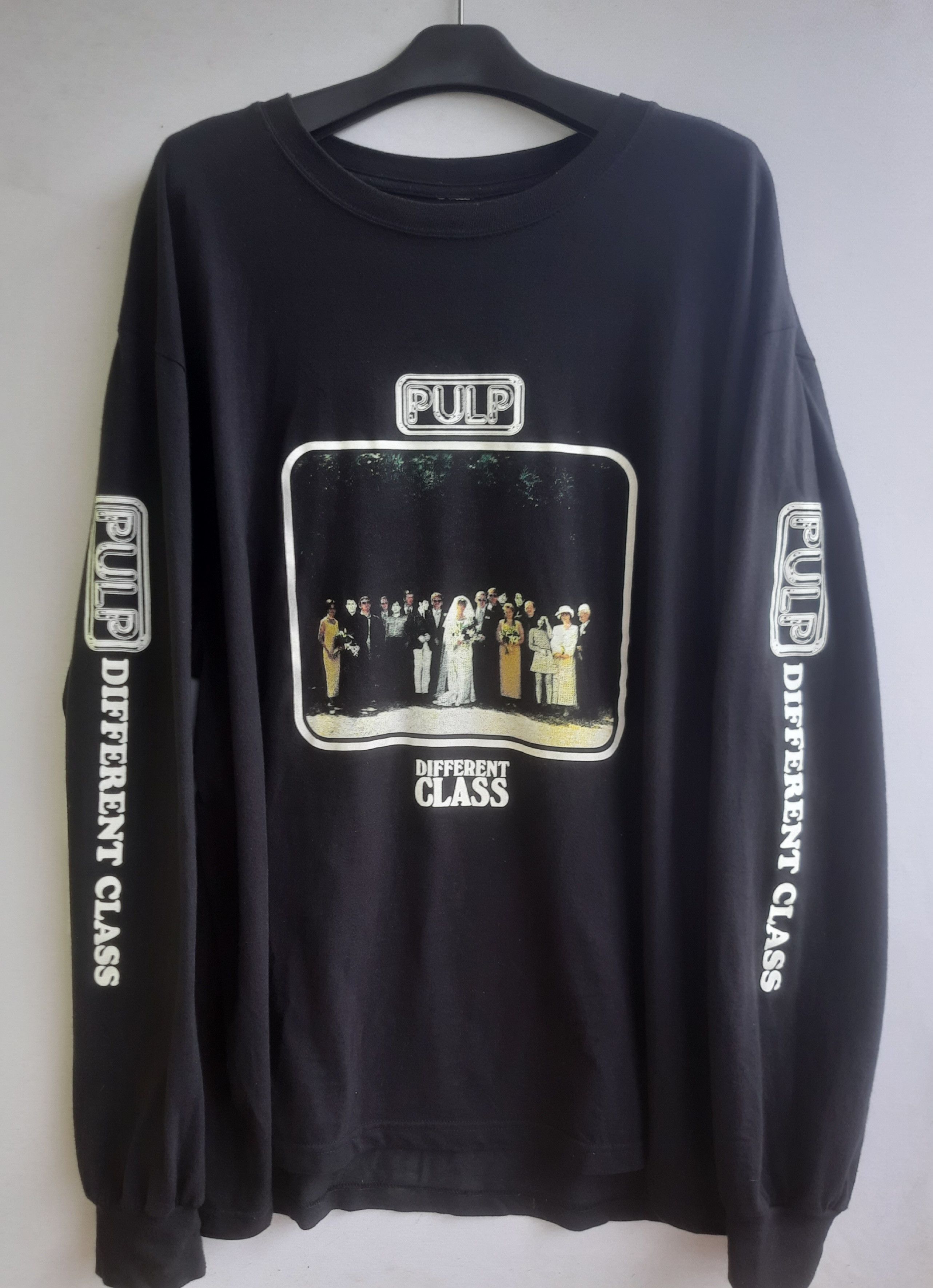 Band Tees Pulp Different Class Album UK Tour Fan made Size US XL / EU 56 / 4 - 1 Thumbnail