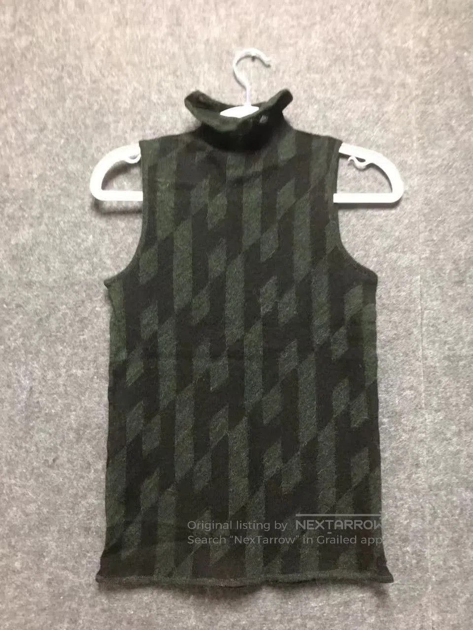Hermes Hermes Argyle Sleeveless Knit Vest. Size M / US 6-8 / IT 42-44 - 4 Thumbnail