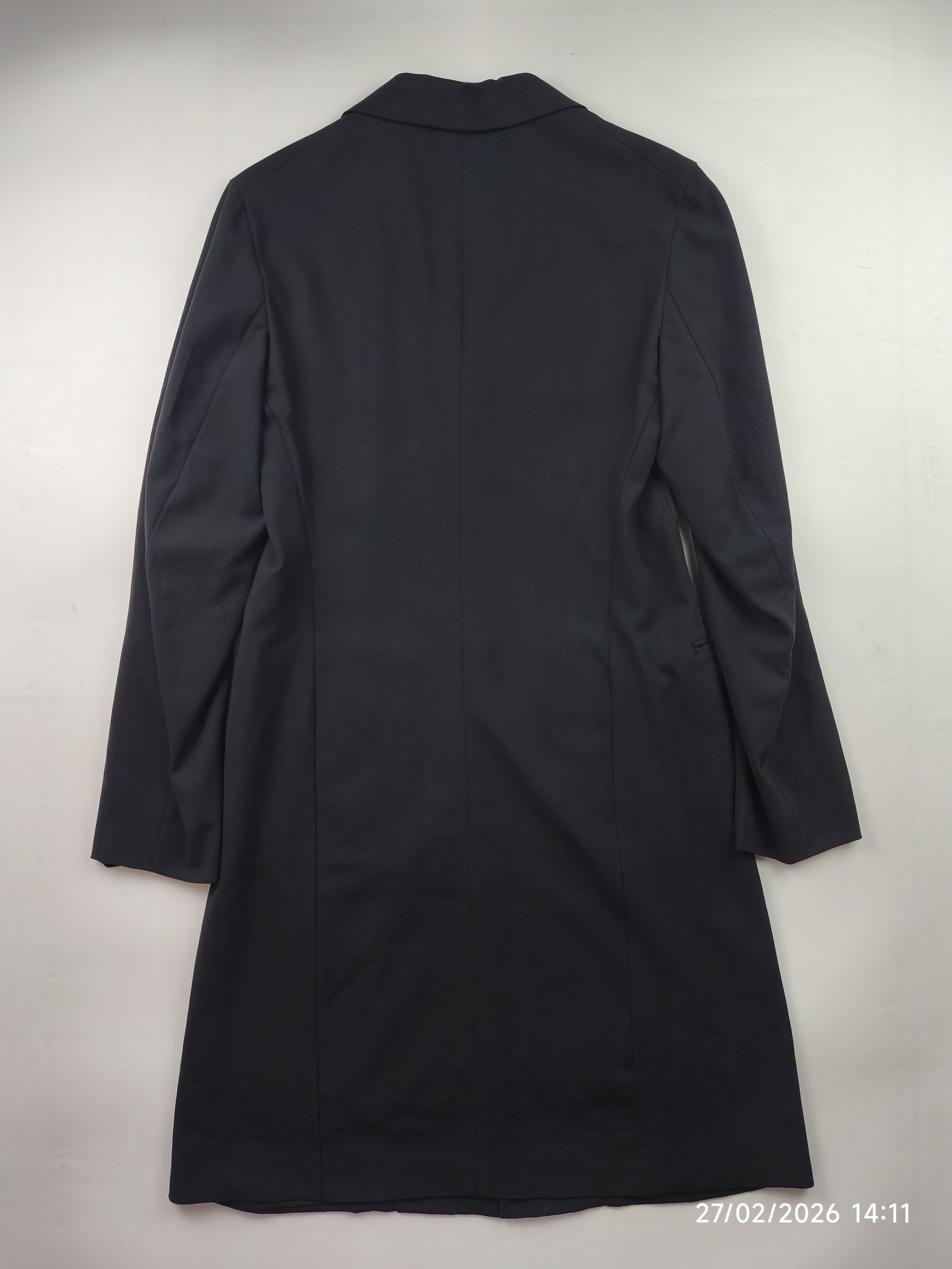 Yohji Yamamoto Y's - yohji yamamoto - long blazer jacket S/S 97' Size S / US 4 / IT 40 - 2 Thumbnail