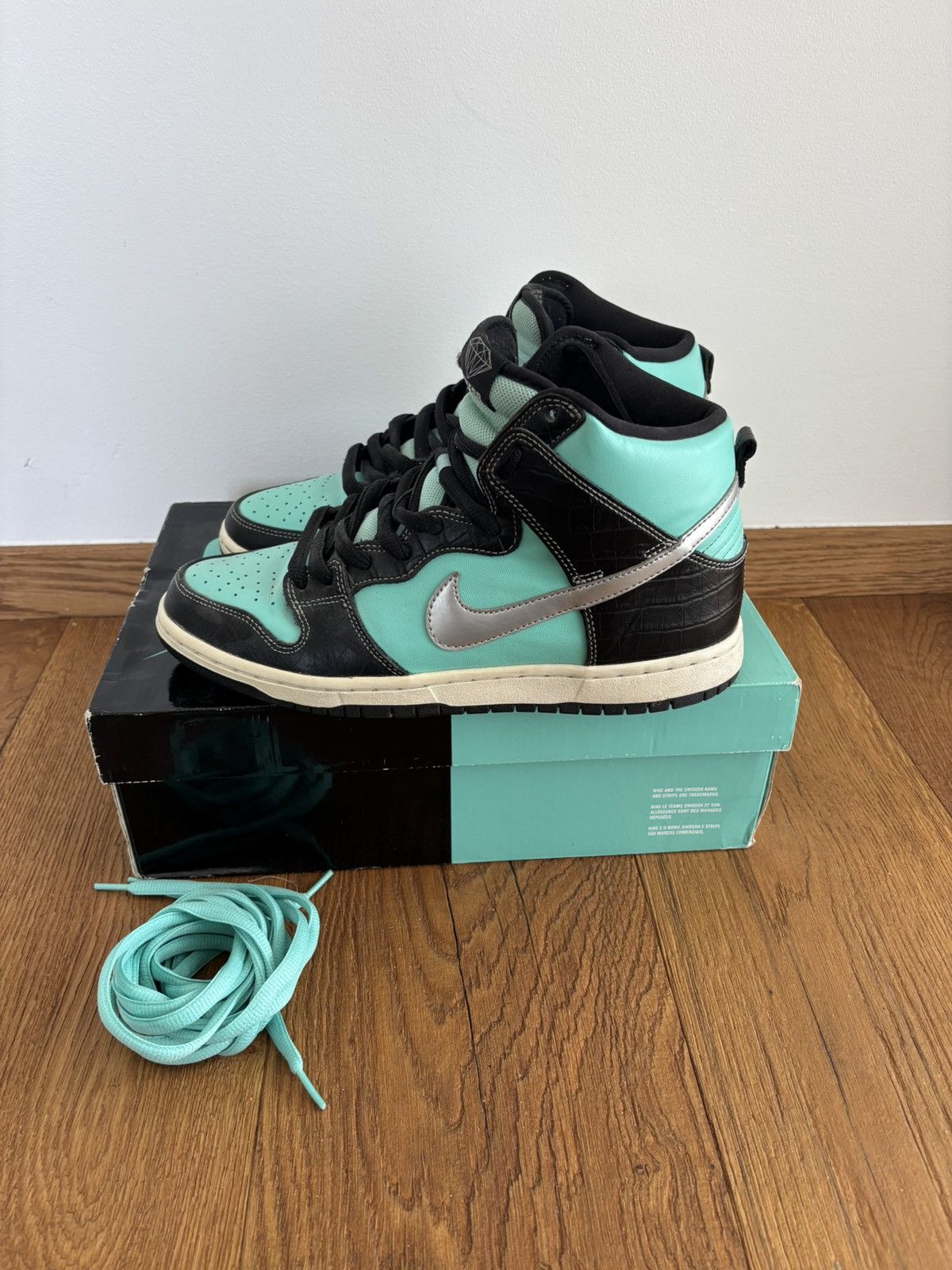 Dunk High Nike Sb Diamond Supply Nike SB Dunk High Diamond Supply Co