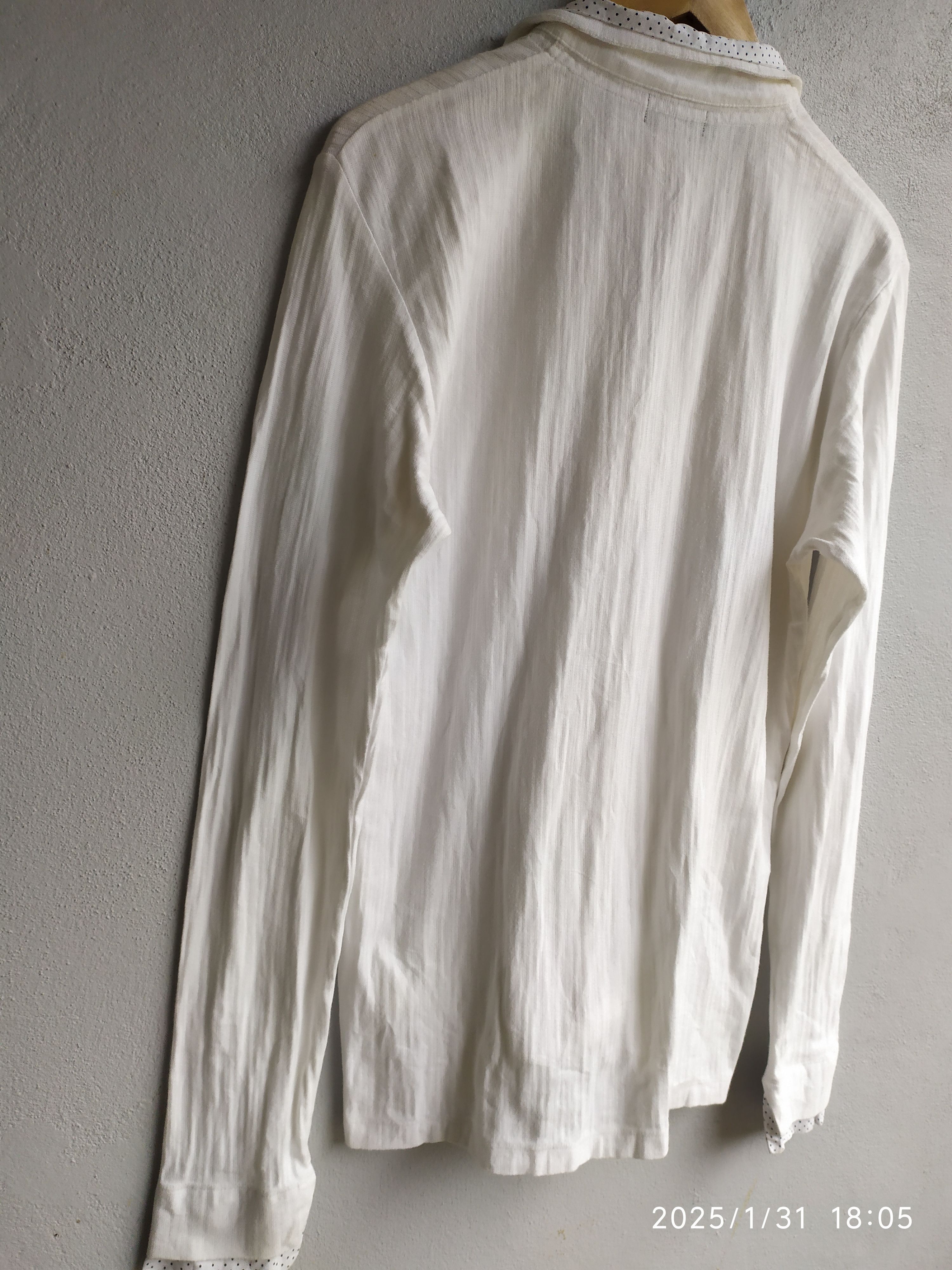 If Six Was Nine × Japanese Brand × Le Grande Bleu (L.G.B.) Y2k comme ca ism ifsixwasnine Double Layer long sleeve Size US L / EU 52-54 / 3 - 9 Thumbnail