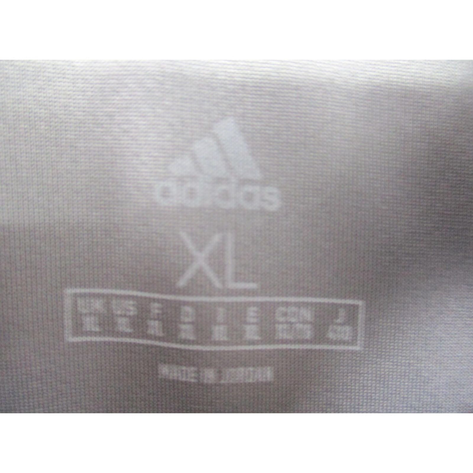 Adidas adidas Polo Shirt Mens XL Gray White AEROREADY Performance Golf Tee Size US XL / EU 56 / 4 - 6 Thumbnail