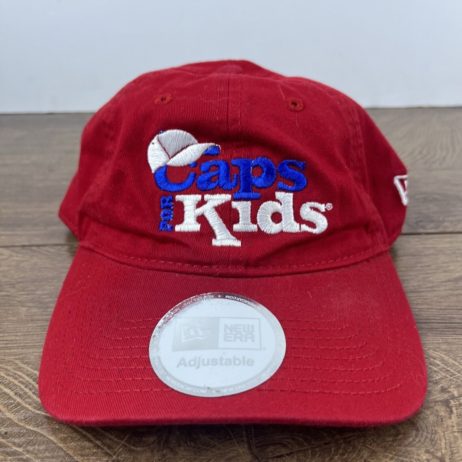 New Era Caps for Kids Hat New Era Adjustable Hat Red Hat Adjustable Size ONE SIZE - 4 Thumbnail