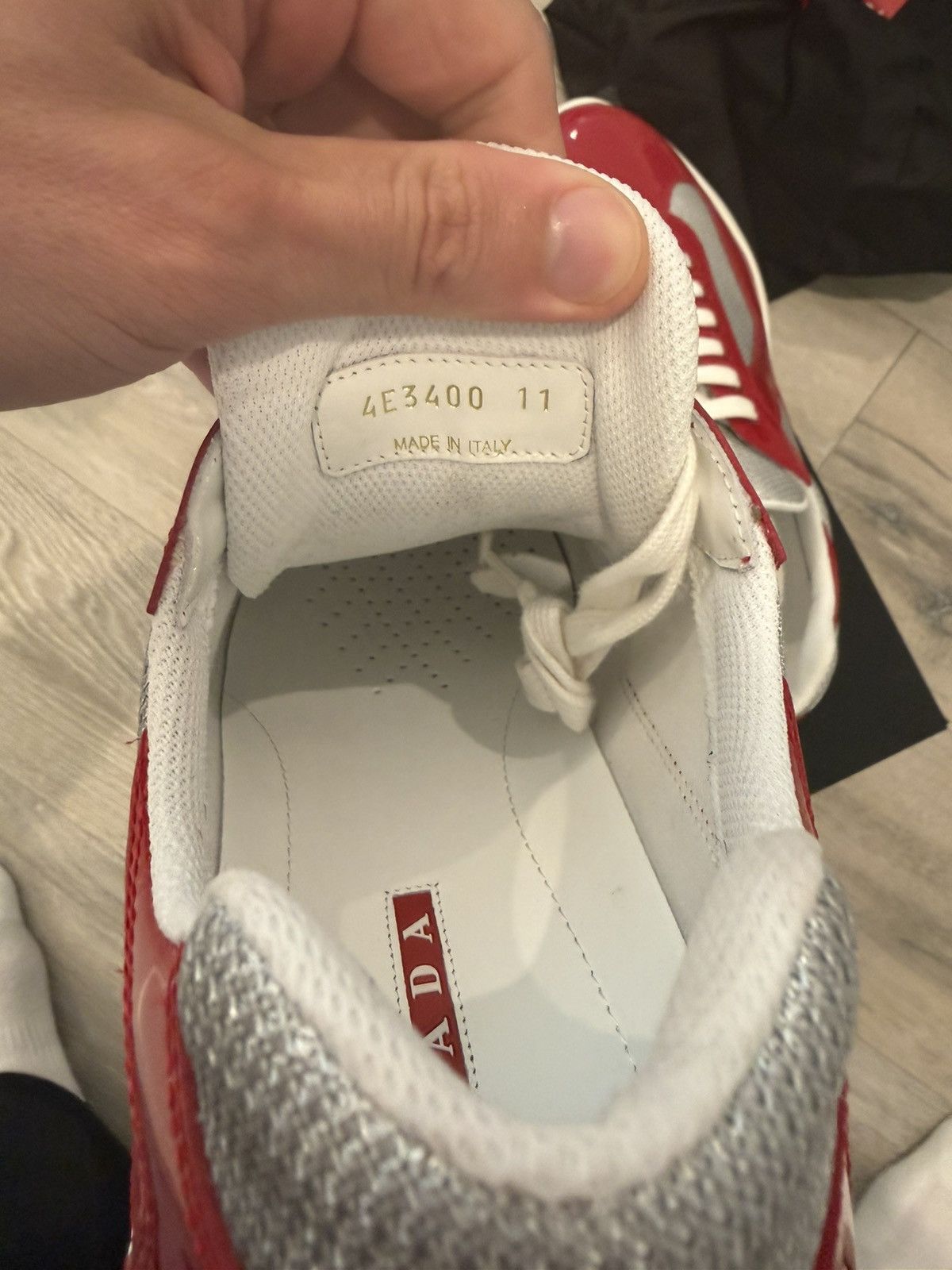 Prada Prada Americas Cup Red Size 11 - worn 1 time Size US 11 / EU 44 - 6 Thumbnail