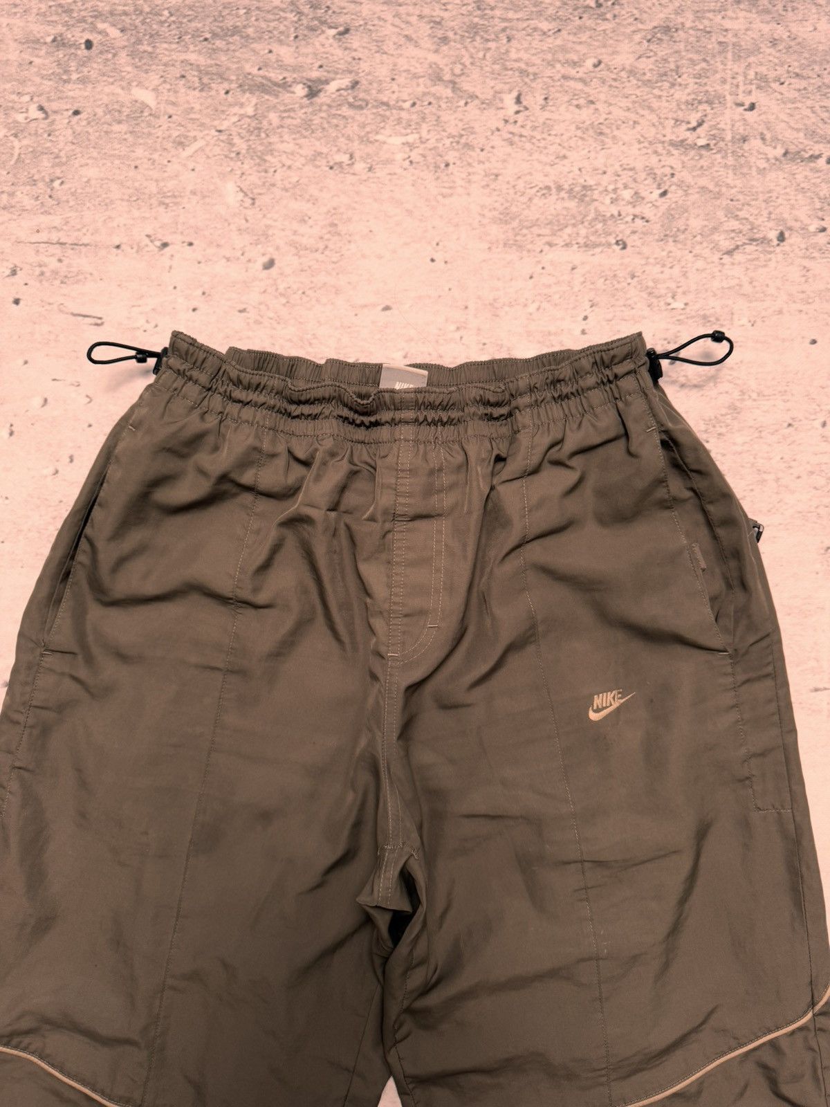 Nike × Vintage NIKE AIR VINTAGE BASIC LOGO OVERSIZE BAGGY PANTS Size US 34 / EU 50 - 4 Thumbnail