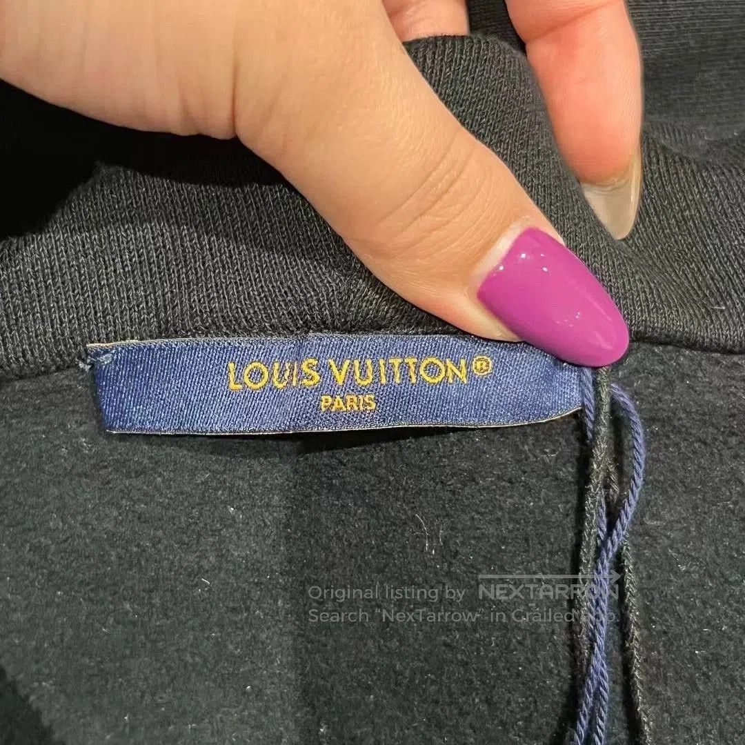 Louis Vuitton black patterned zip-up hoodie from louis vuitton. Size US XXL / EU 58 / 5 - 3 Thumbnail
