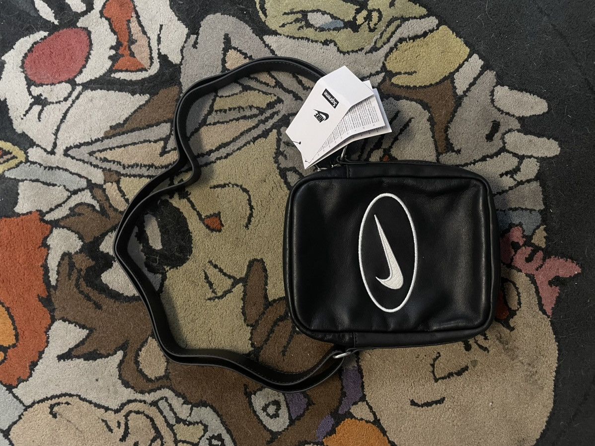 Nike × Supreme Supreme x Nike leather shoulder bag Size ONE SIZE - 2 Thumbnail