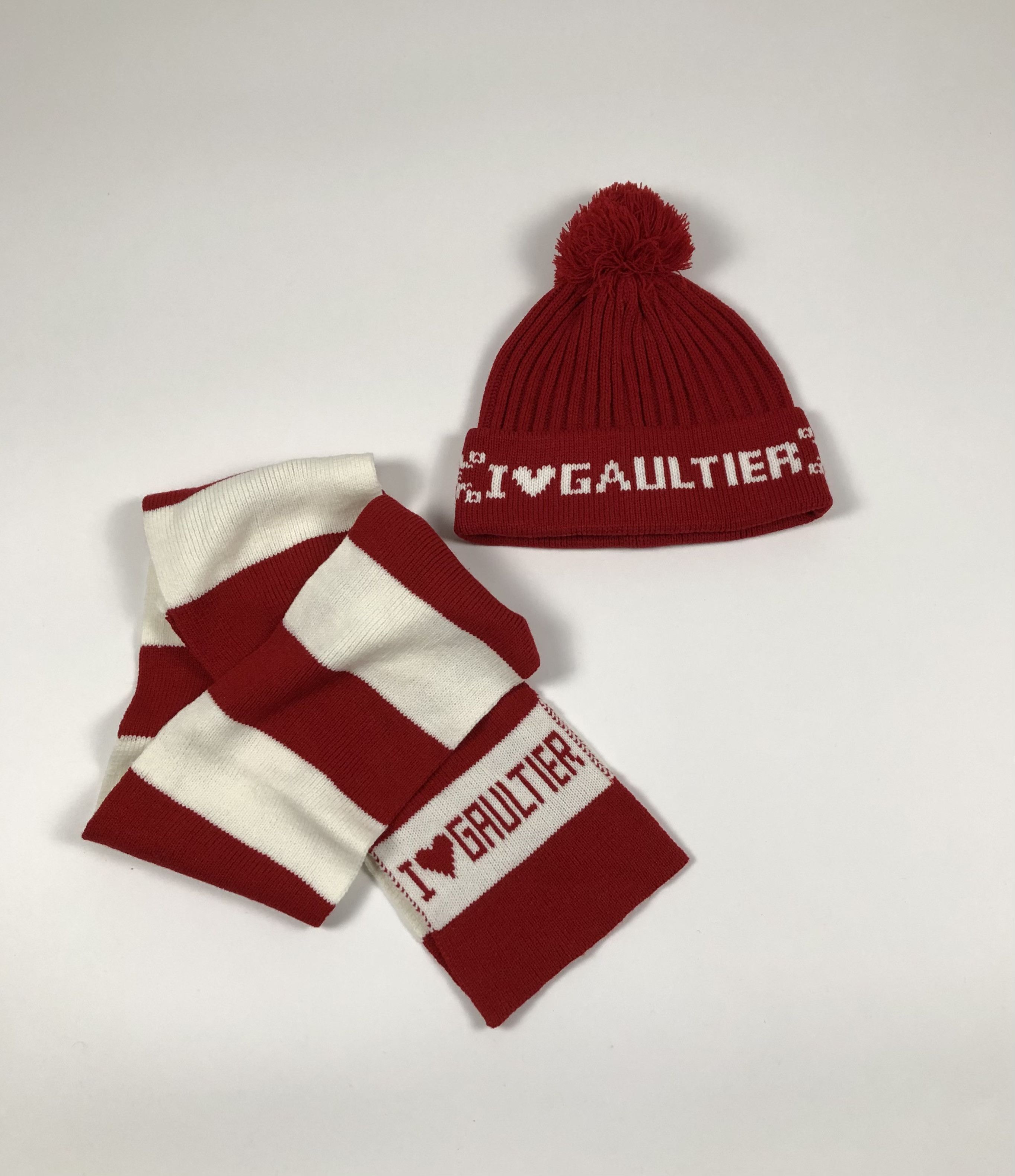 Jean Paul Gaultier Jean Paul Gaultier Acrylic Beanie + Scarf Size ONE SIZE - 1 Thumbnail