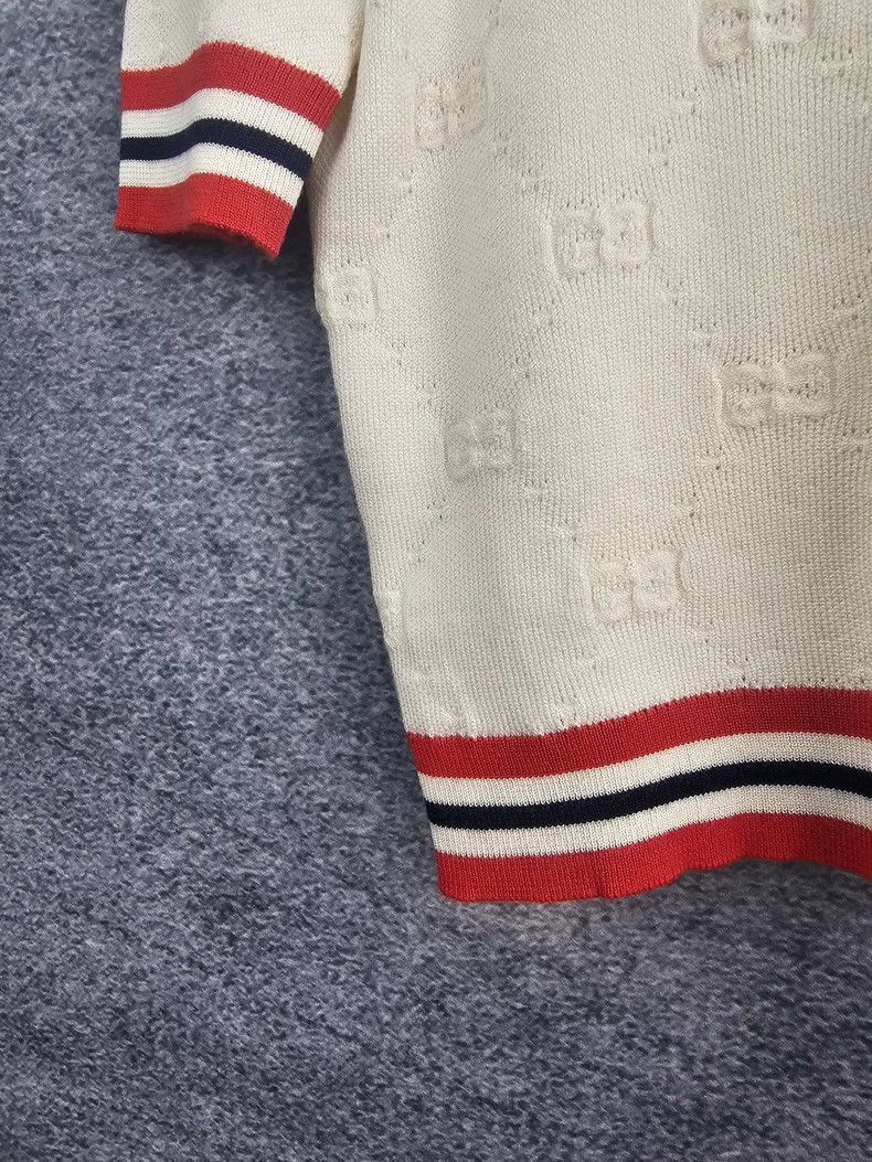 Gucci Gucci Round Neck Short Sleeve Knit Shirt-2506 Size US S / EU 44-46 / 1 - 5 Thumbnail