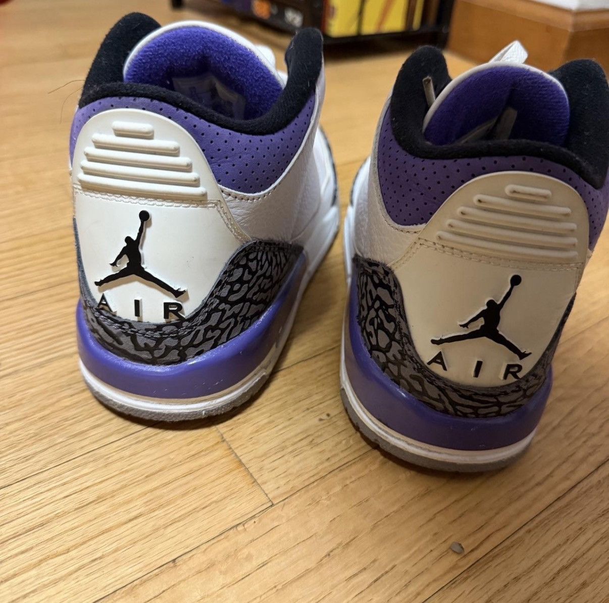 Jordan Brand Jordan 3 Retro Dark Iris Size US 7 / EU 40 - 5 Thumbnail