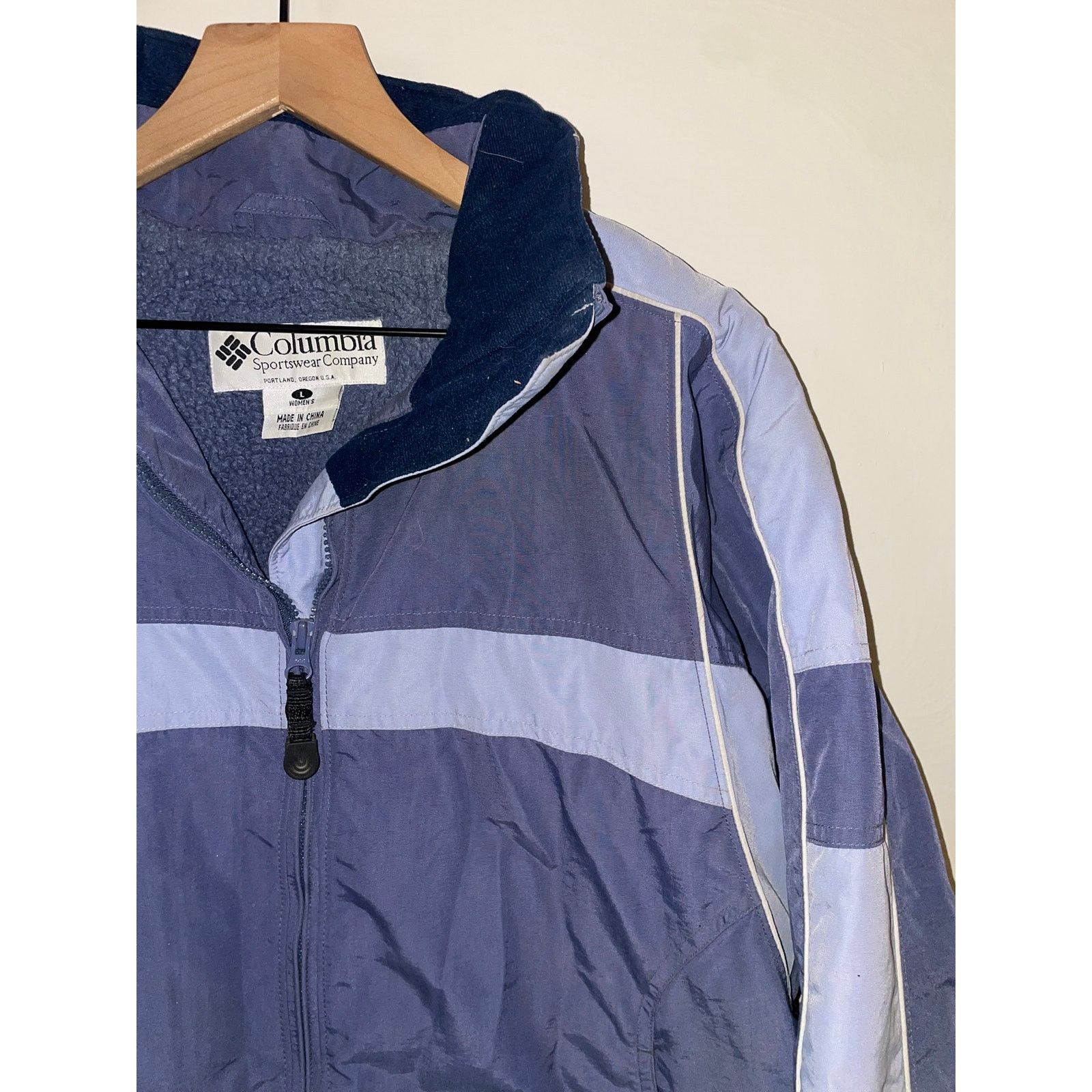 Columbia Womens Columbia Convert Jacket Blue Full Zip Ski Winter L Size L / US 10 / IT 46 - 2 Thumbnail
