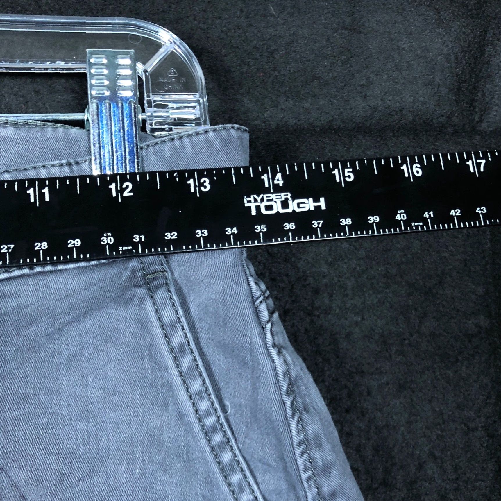 Express Express Womens Pants Black High Button Fly Cargo Joggers Zip Ankle Stretch 2R Size 27" / US 4 / IT 40 - 7 Thumbnail