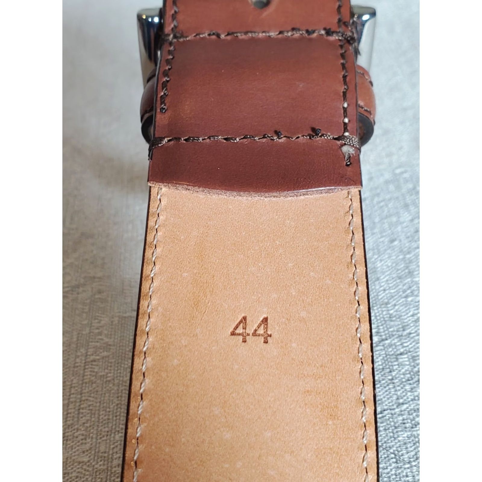 To Boot New York To Boot New York Dress Mens 44 Brown Adam Derrick Leather Belt Parma Tek Italy Men Size 44 - 8 Thumbnail