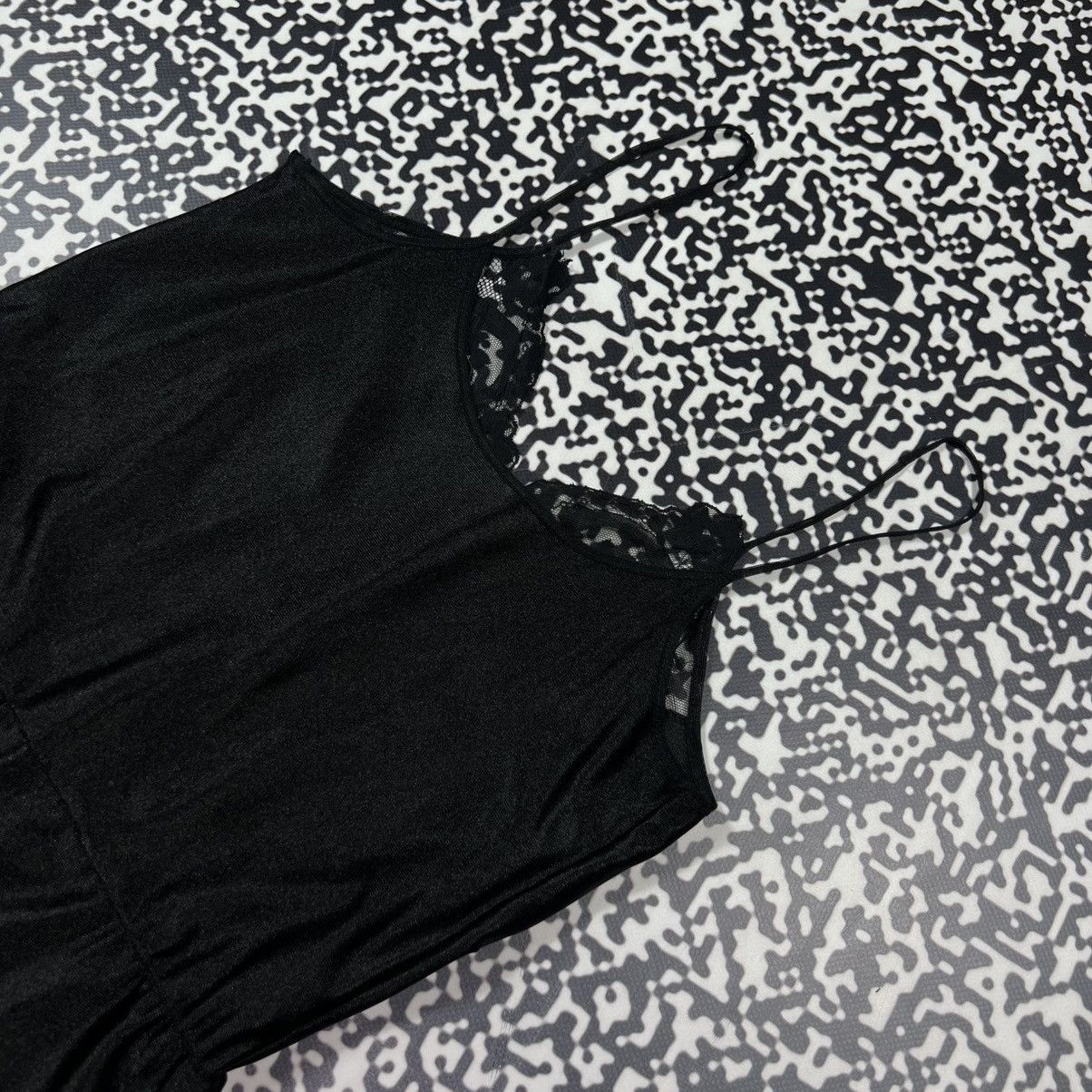 Vintage Vintage 90s Sexy Mesh Bodysuit Retro Sleepwear Nightie Style Size M / US 6-8 / IT 42-44 - 16 Thumbnail