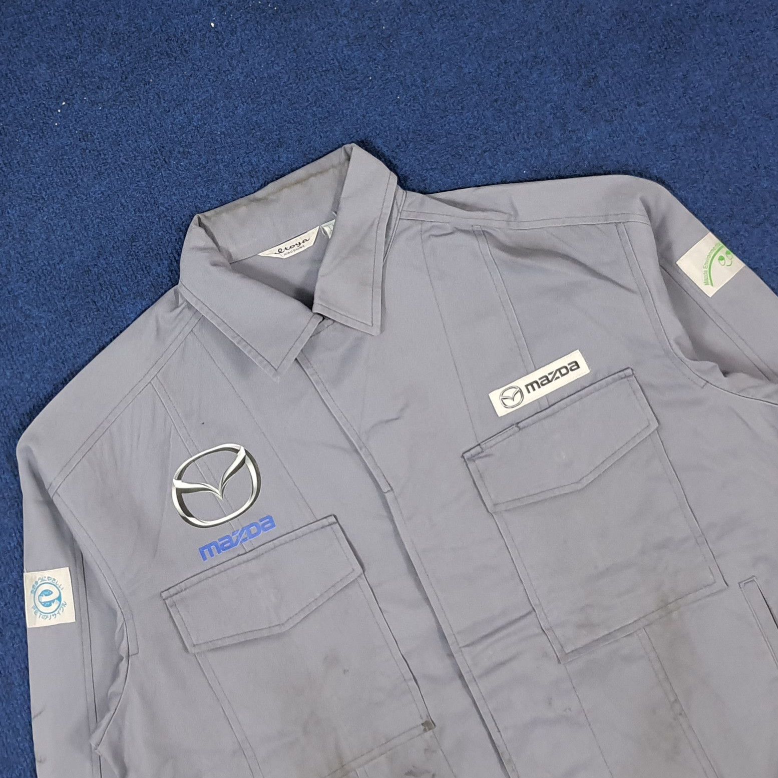 Japanese Brand × Vintage Vinatge Mazda Japanese Racing Motorsports Jacket Size US L / EU 52-54 / 3 - 3 Thumbnail