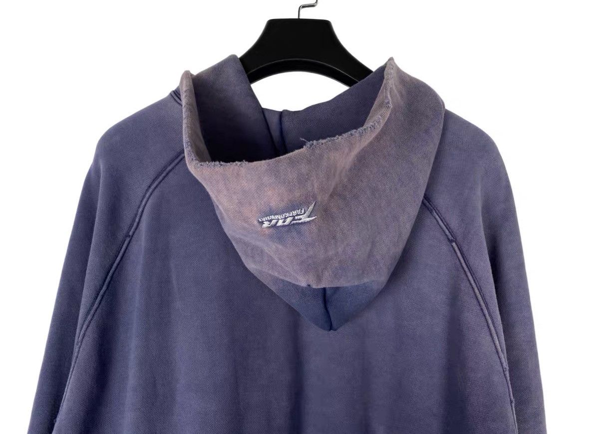 FAR FROM WHAT Far Archive Vintage Washed Taro Purple Zip-Up Hoodie J31 Size US XS / EU 42 / 0 - 5 Thumbnail