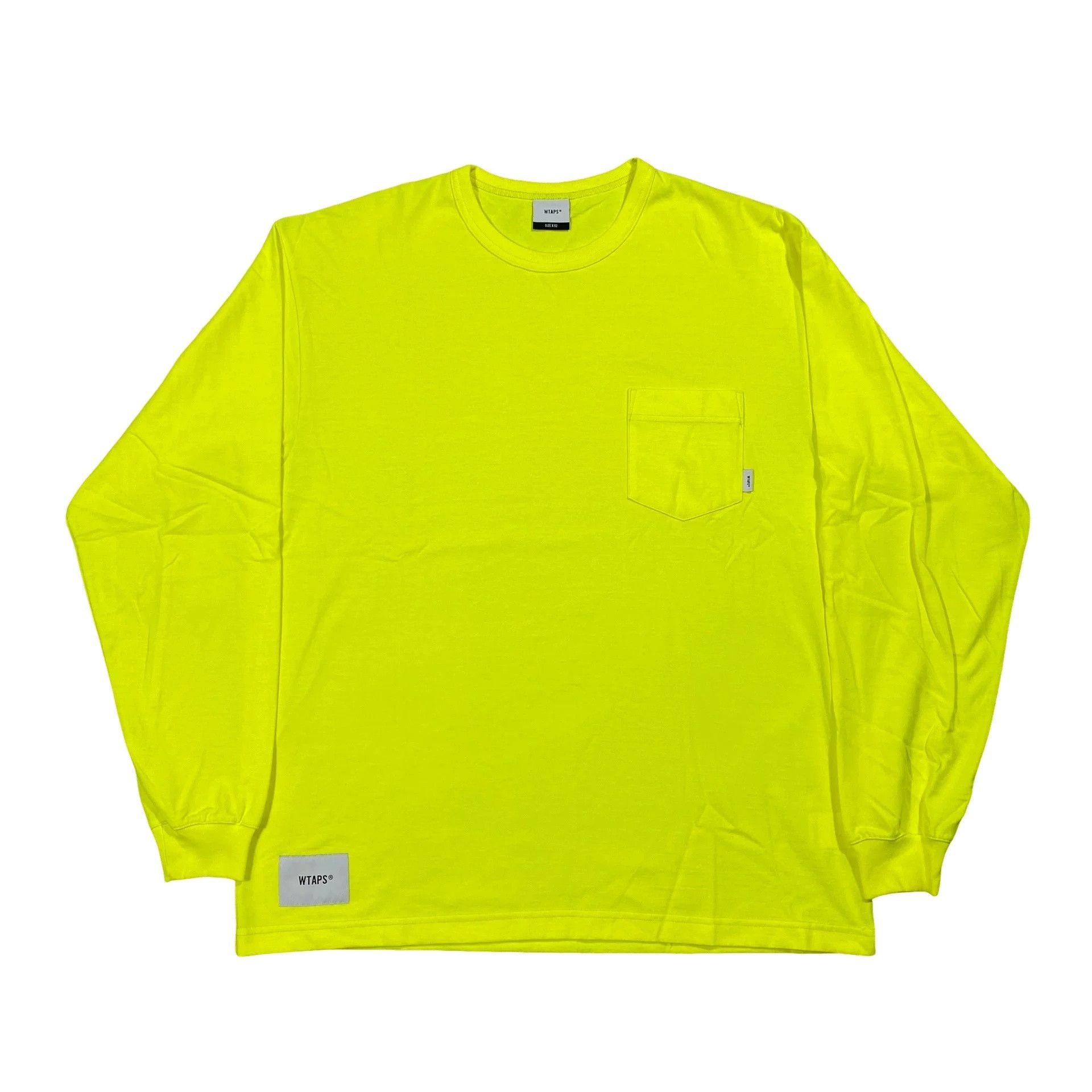 Wtaps WTAPS Neon Long Sleeve Pocket T-Shirt Size M Size US M / EU 48-50 / 2 - 1 Thumbnail