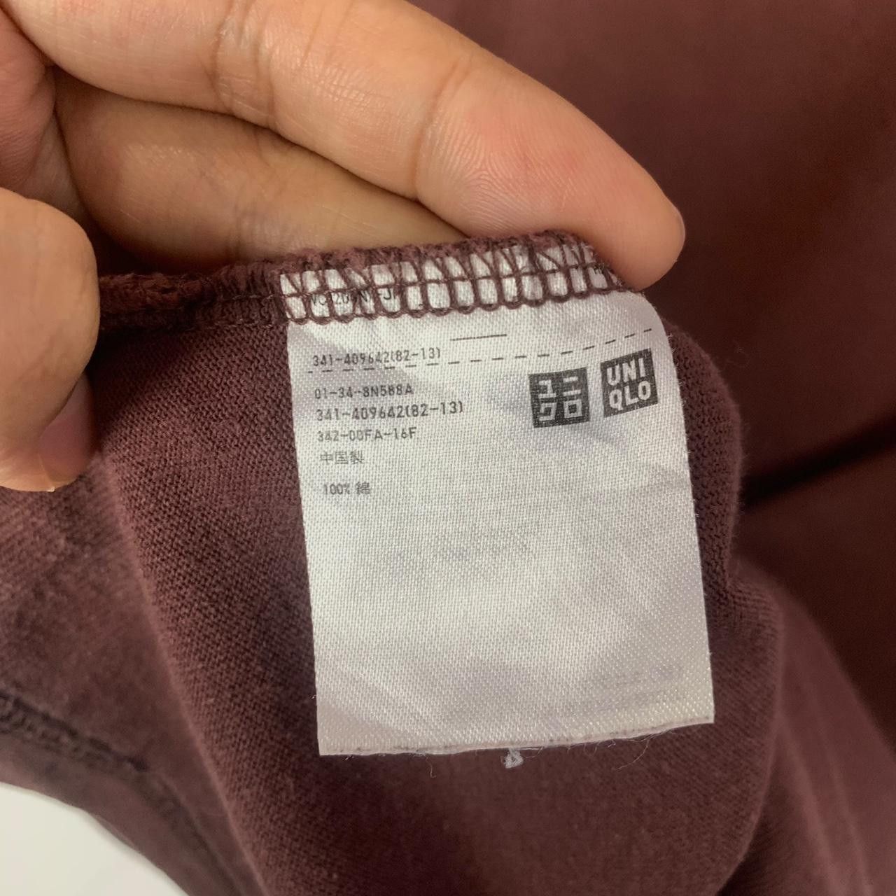 Lemaire × Uniqlo LEMAIRE x UNIQLO COLLECTION Plain Brown Tee Shirt Top Size US L / EU 52-54 / 3 - 5 Thumbnail
