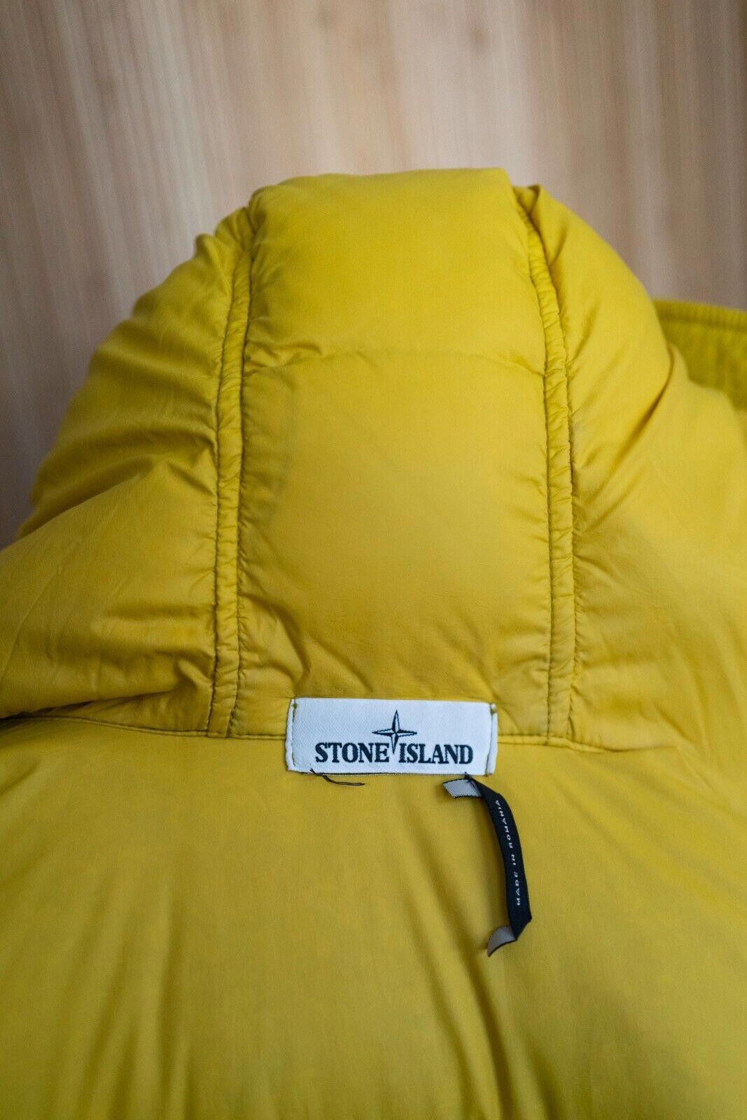 Stone Island Stone Island Lino Resinato Down-TC Yellow Sz. S Size US S / EU 44-46 / 1 - 5 Thumbnail