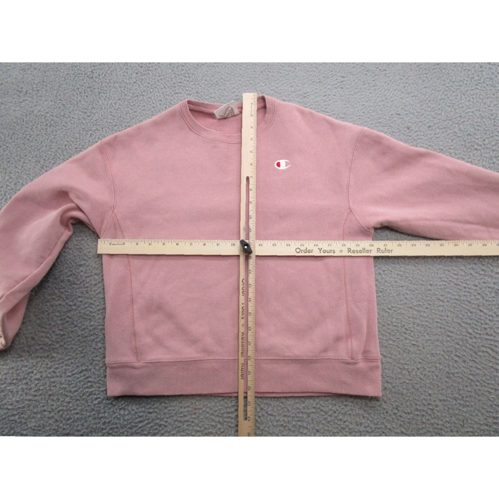 Champion VINTAGE Champion Reverse Weave Sweatshirt Pink M Women Reads Pullover Reversible Heavy 90s Style Womens Size M / US 6-8 / IT 42-44 - 6 Thumbnail