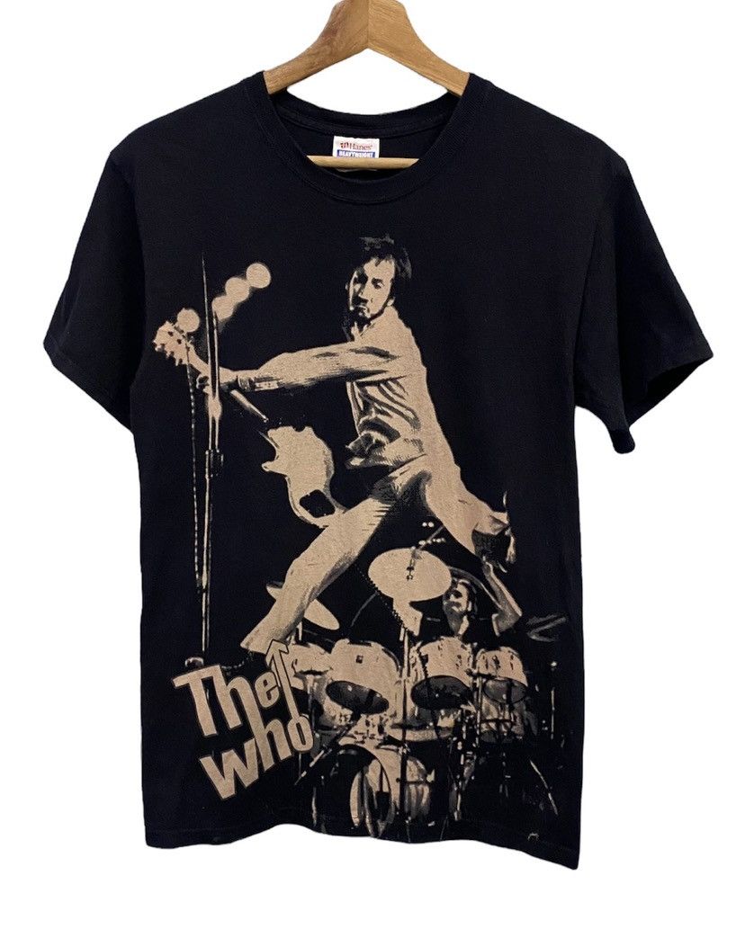 Band Tees Vintage THE WHO Overprint Band T-Shirt Size US S / EU 44-46 / 1 - 1 Thumbnail