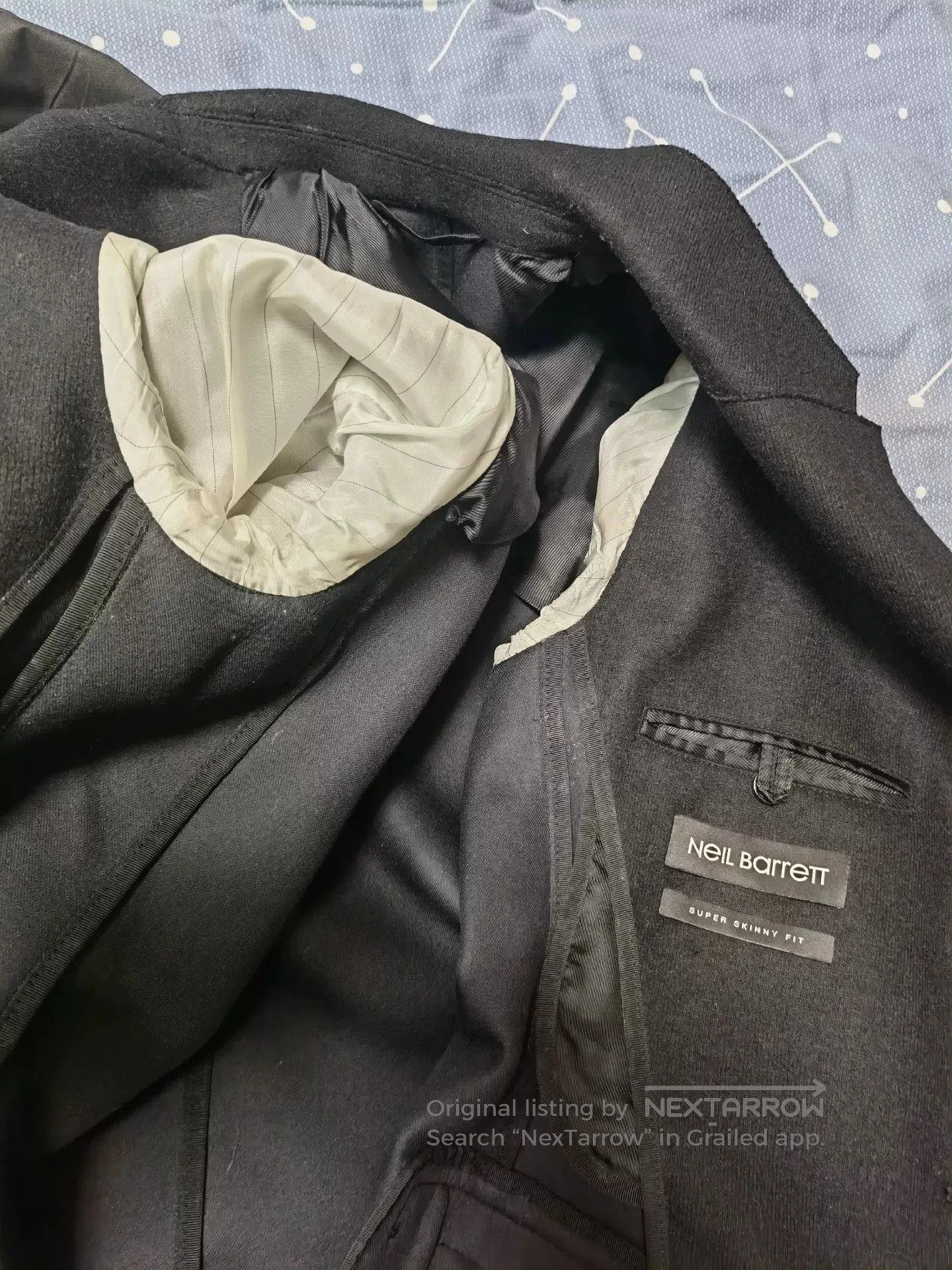 Neil Barrett Neil Barrett Spliced Wool Blazer. Size US M / EU 48-50 / 2 - 6 Thumbnail