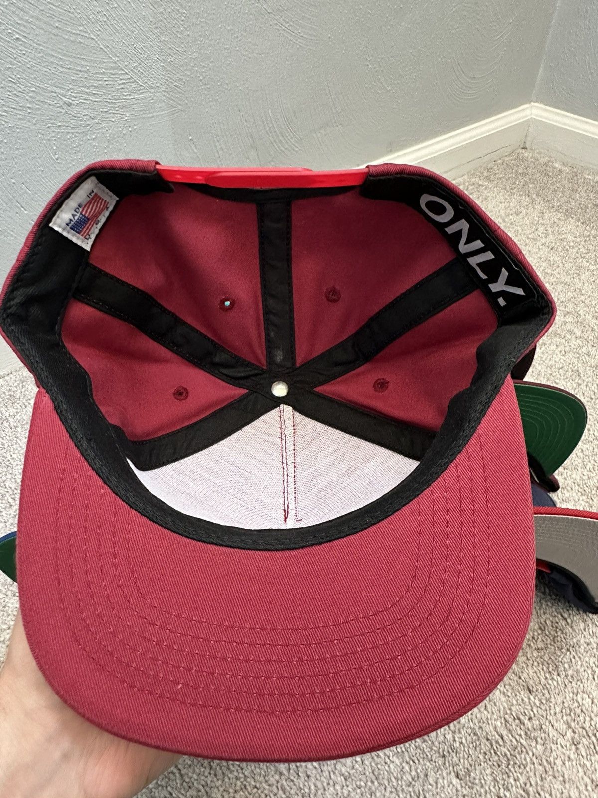 Only NY Lot of 8 ONLY NY SnapBack hat collection Adjustable vintage Size ONE SIZE - 3 Thumbnail