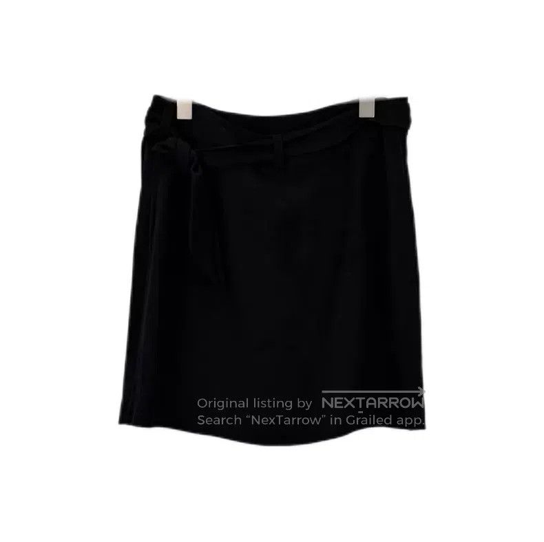 Hermes Hermes Black Metal Ring Silk Short Skirt Size 25" / US 0 / IT 36 - 2 Thumbnail