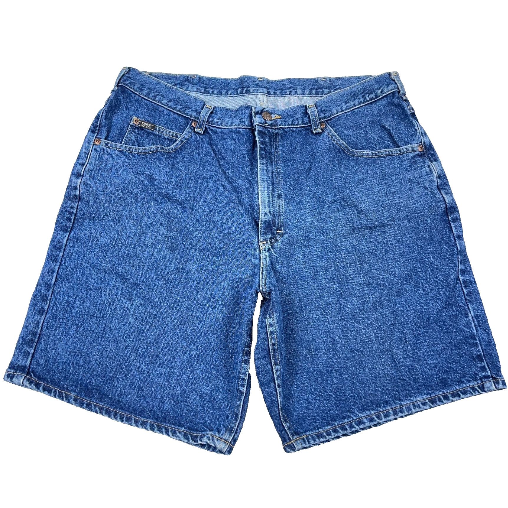 Lee VINTAGE Lee Shorts Mens 40 Denim Relaxed 5-Pocket Blue 90s Jeans Size US 40 / EU 56 - 2 Thumbnail