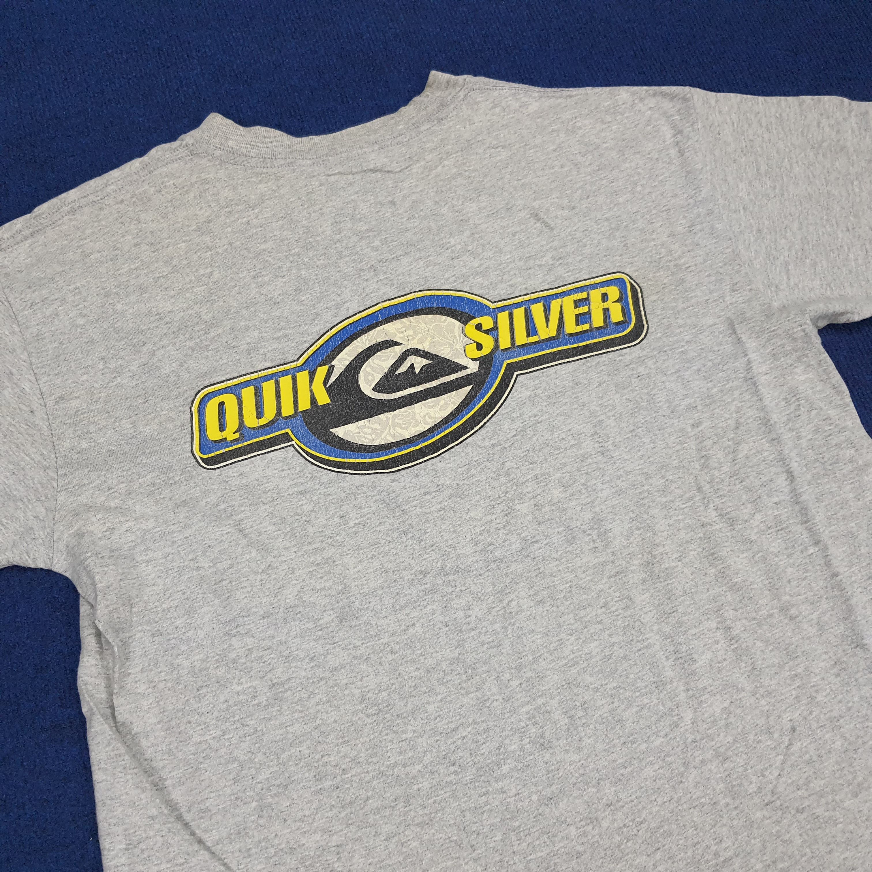 Quiksilver × Vintage Vintage Quiksilver Streetwear Skate T-shirt Size US L / EU 52-54 / 3 - 2 Thumbnail