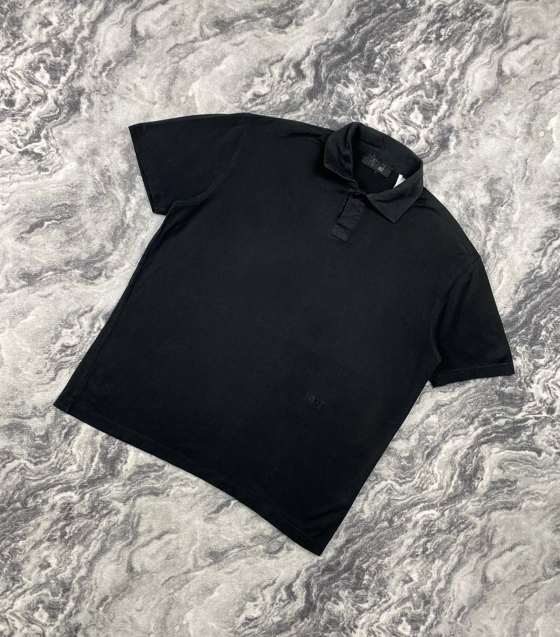 Versace Vintage Versace Classic V2 Polo Shirt Men Size L Black Size US L / EU 52-54 / 3 - 1 Thumbnail