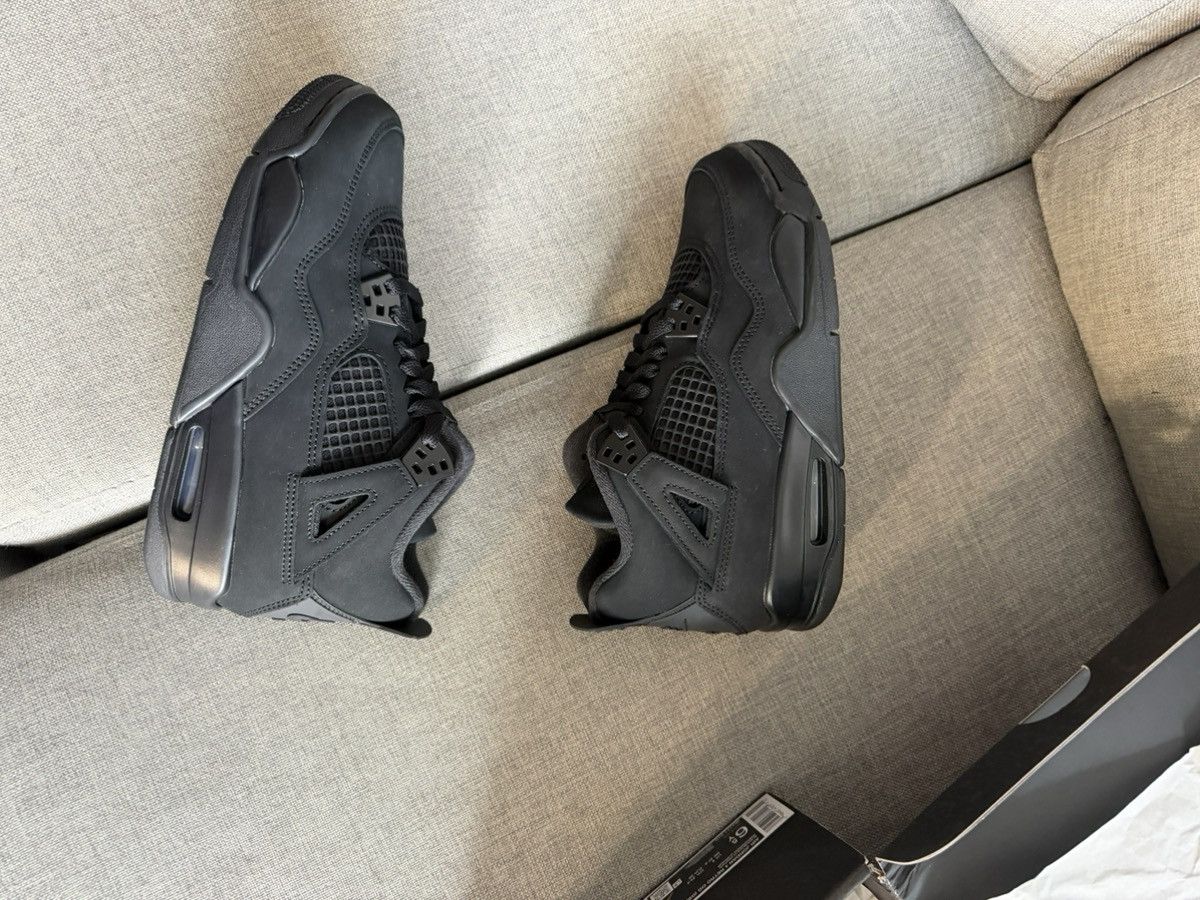 Jordan Brand Jordan retro 4 black cat Size US 6.5 / EU 39-40 - 5 Thumbnail