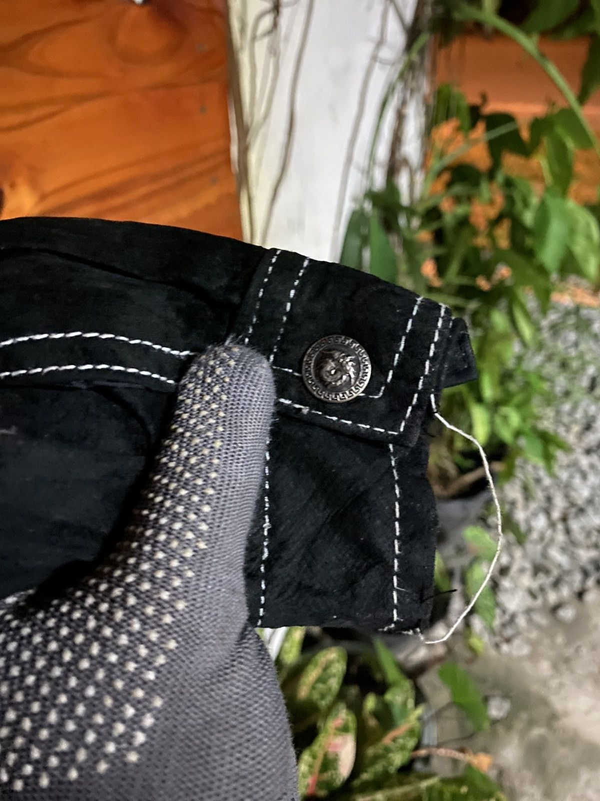 Vintage Vintage Gianni Versace Medusa Embroidery Black Jacket – Bold Size US M / EU 48-50 / 2 - 10 Thumbnail