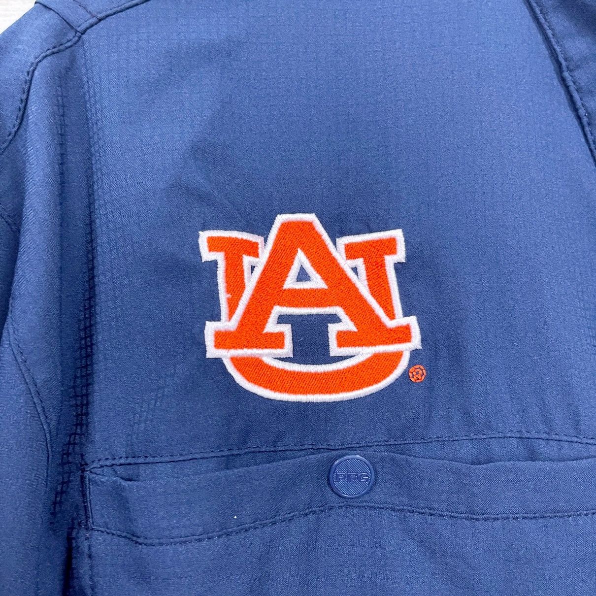Columbia Auburn Tigers Columbia PFG Tamiami Fishing Shirt Blue Mens M Size US M / EU 48-50 / 2 - 3 Thumbnail