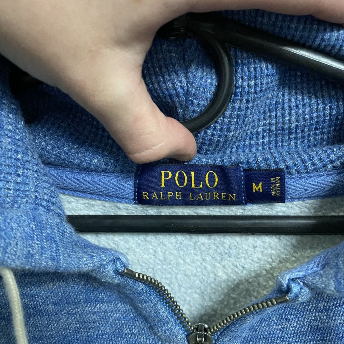 Polo Ralph Lauren Vintage Polo Ralph Lauren Zip Hoodie Blue Size US M / EU 48-50 / 2 - 7 Thumbnail