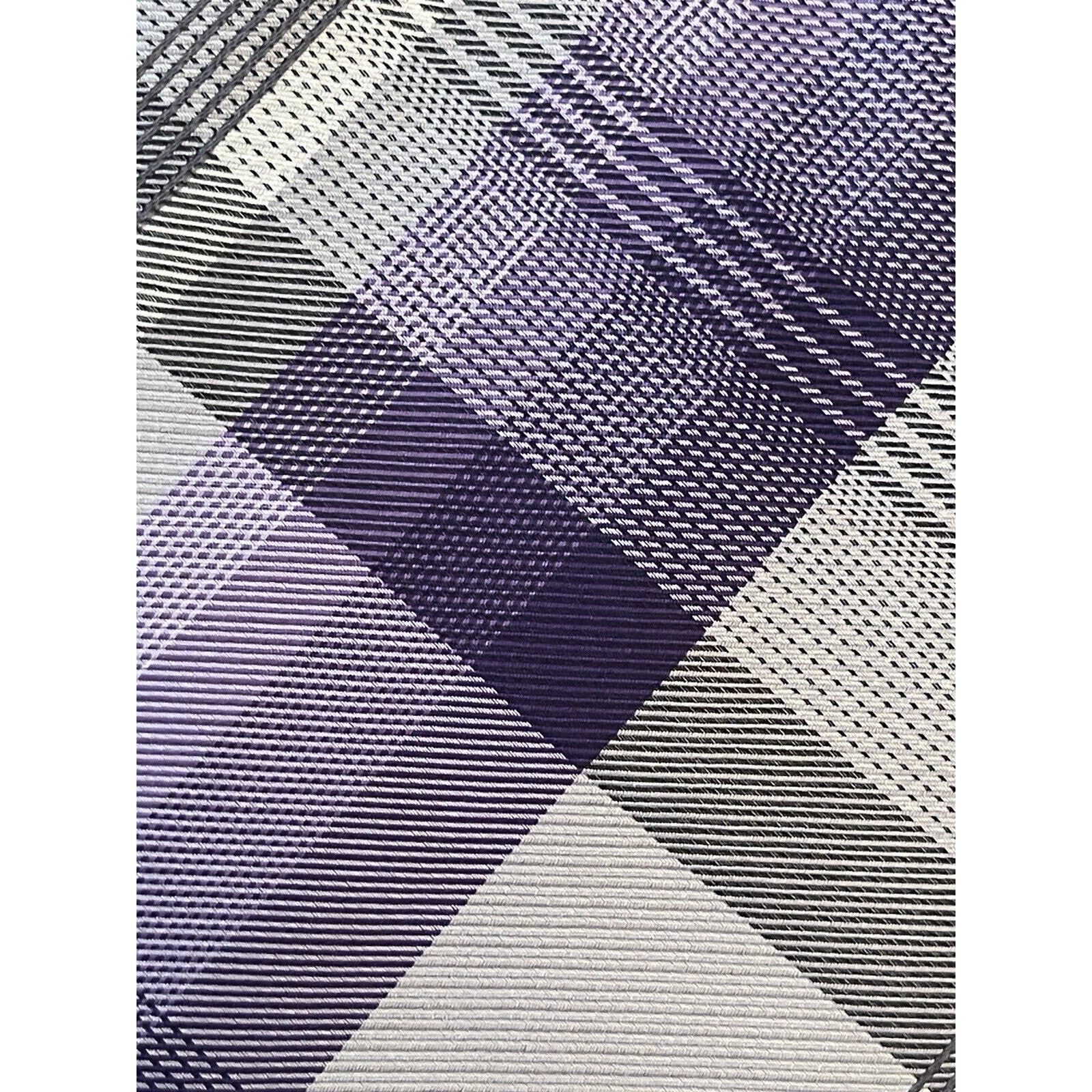 Geoffrey Beene Geoffrey Beene Purple 65% Silk 35% Polyester Made In China Size ONE SIZE - 9 Thumbnail