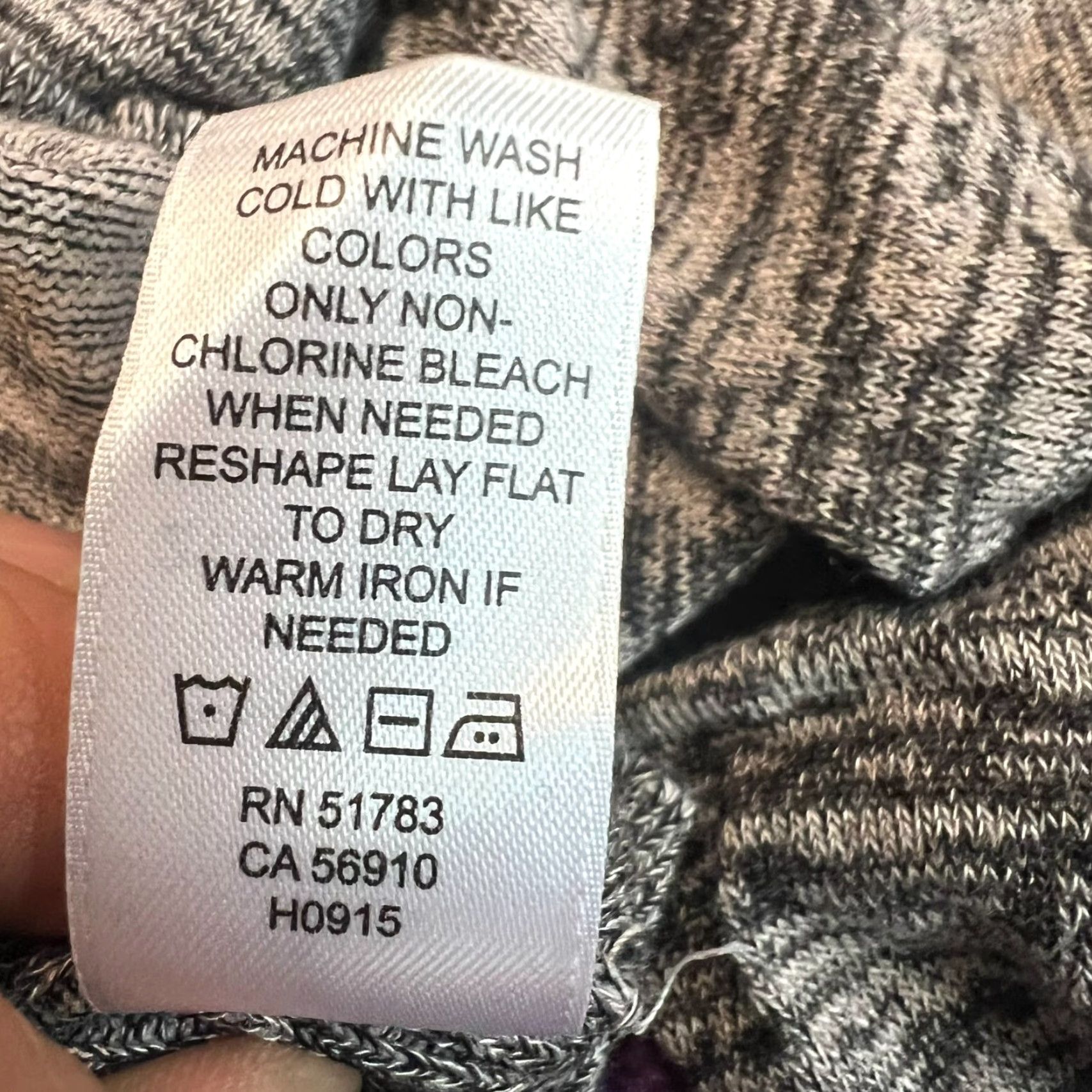 Vintage Maurices Heather Gathered V-Neck Knit Top Womens Size L Gray Shirt Size L / US 10 / IT 46 - 7 Thumbnail