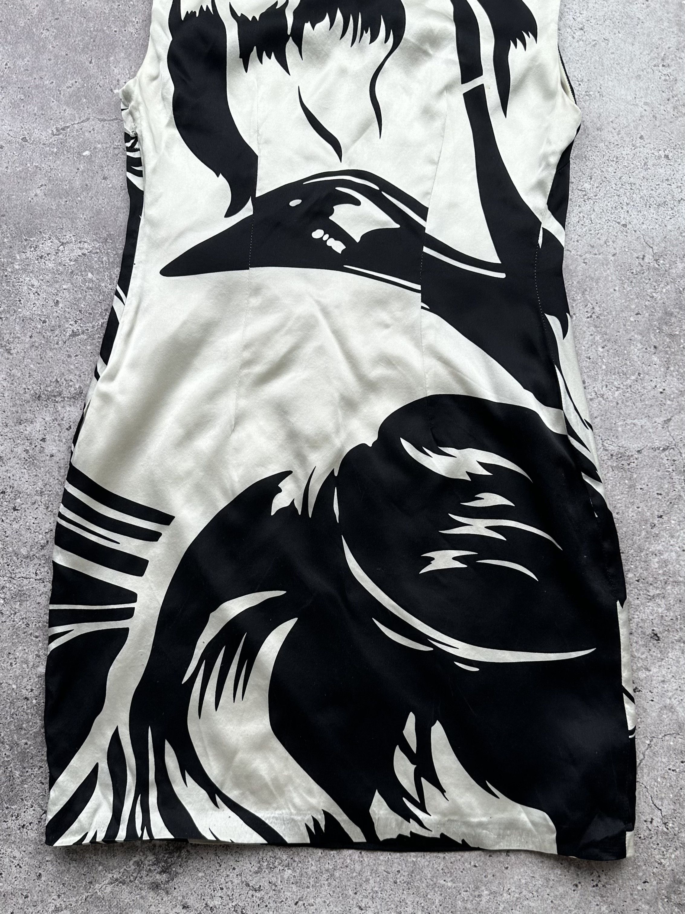 Japanese Brand Vintage Printed Dress C166(V104)(E8) Size M / US 6-8 / IT 42-44 - 8 Thumbnail