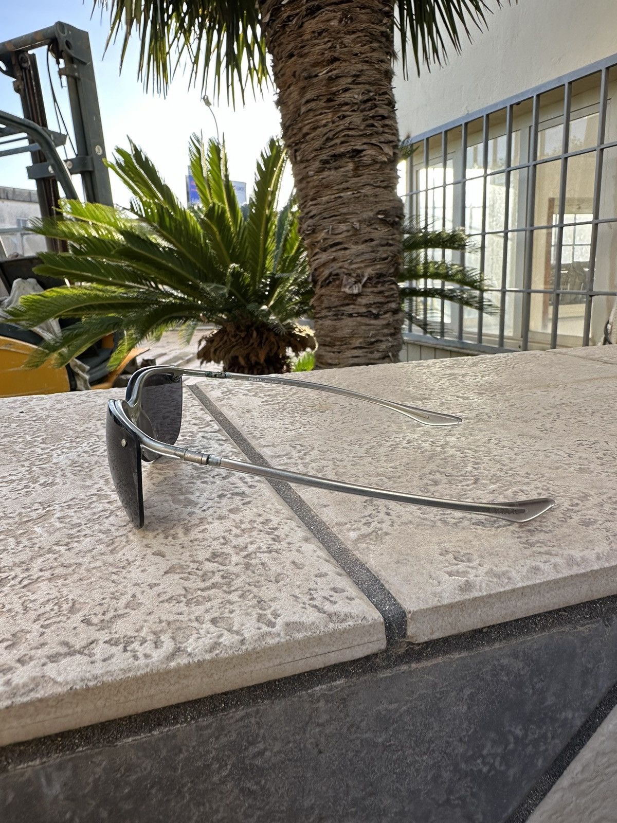 Prada Prada Sunglasses Silver SPR 88A Size ONE SIZE - 3 Thumbnail