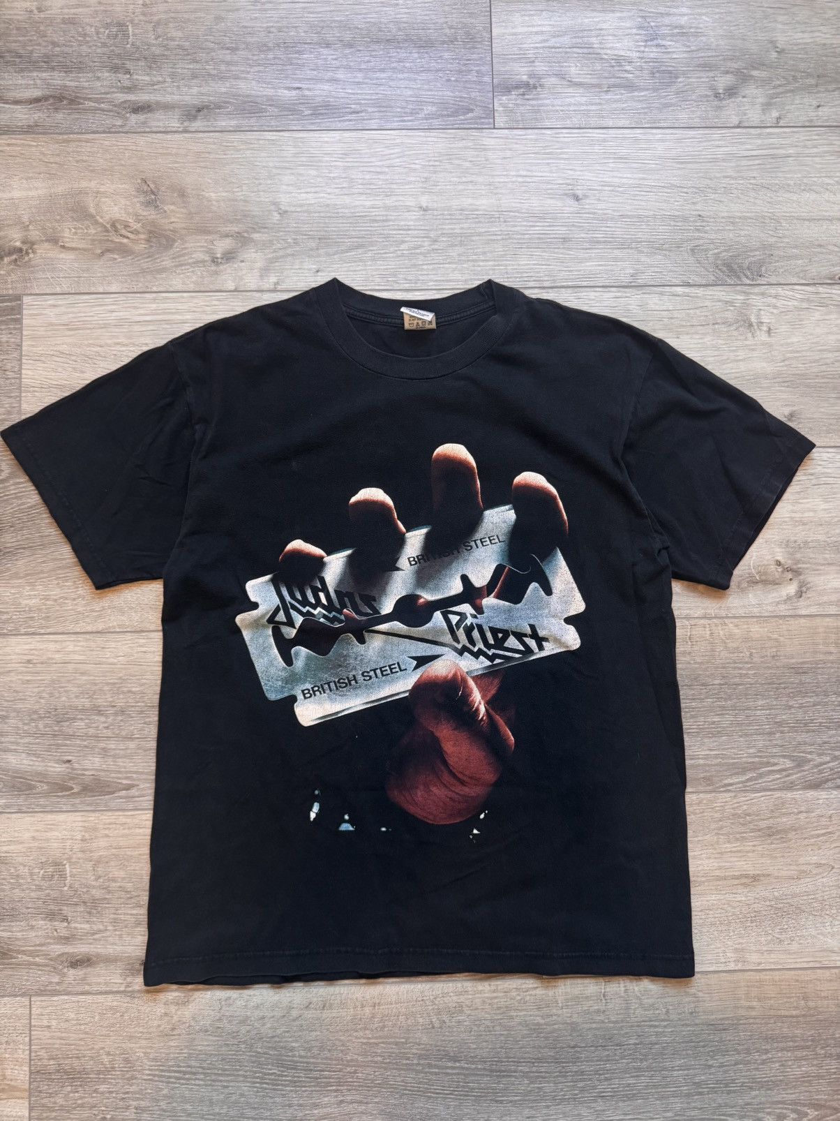 Judas Priest Judas Priest British steel 1980 Vintage Shirt Size US L / EU 52-54 / 3 - 1 Thumbnail